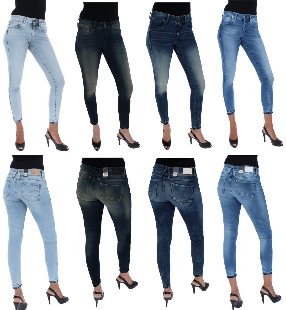 G-STAR Skinny-fit-Jeans Lynn Mid Skinny rp Ankle Wmn (0-tlg)