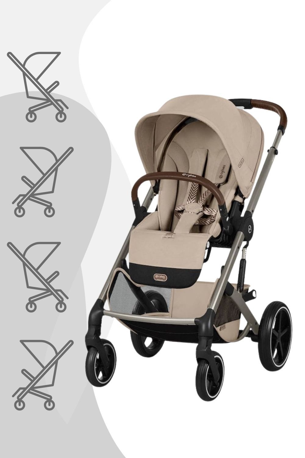 Kinder-Buggy Cybex Balios S Lux Kinderwagen - Kollektion 2026/2027