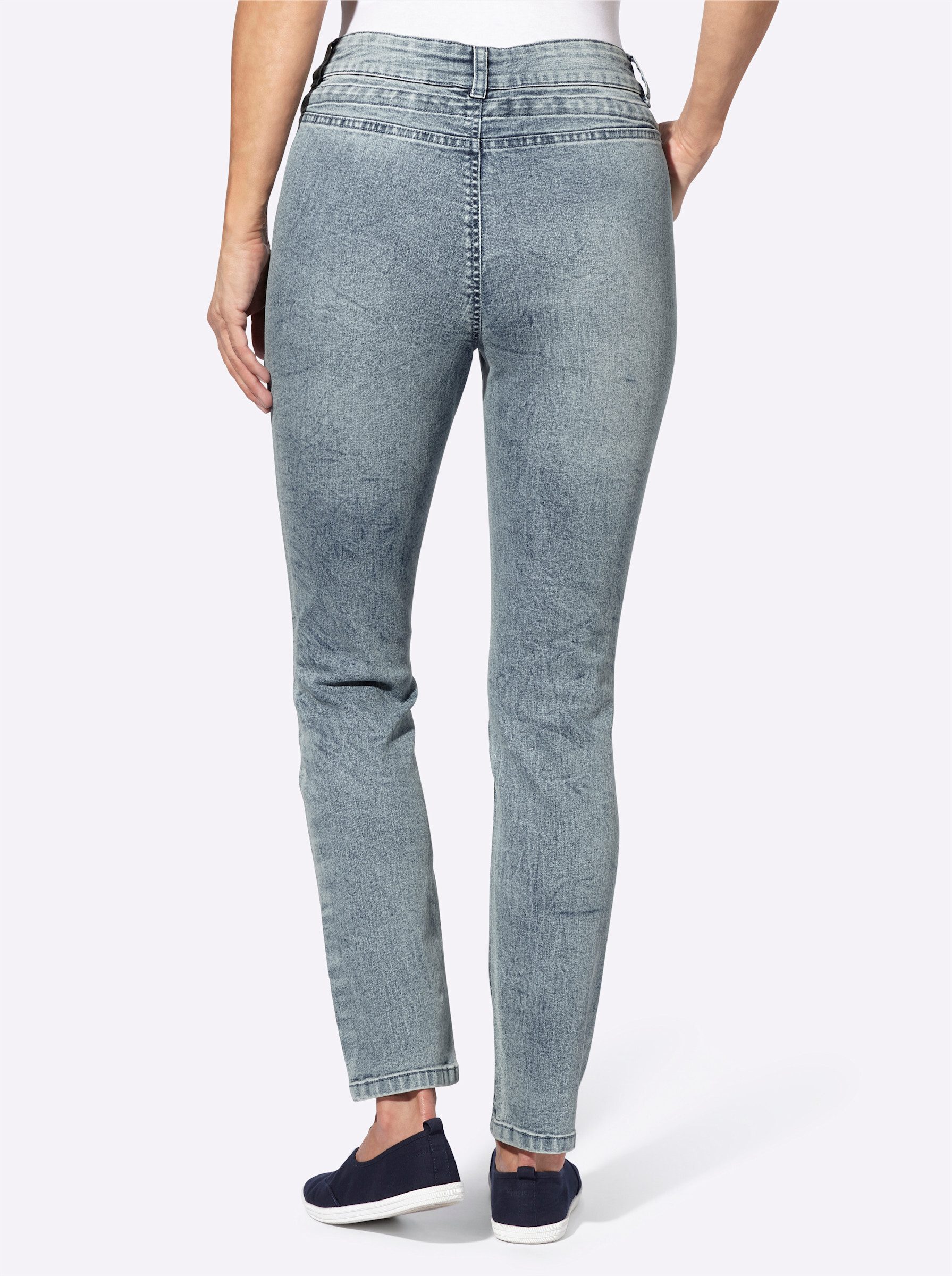 Sieh an! Bequeme Jeans Jeans komfortabel