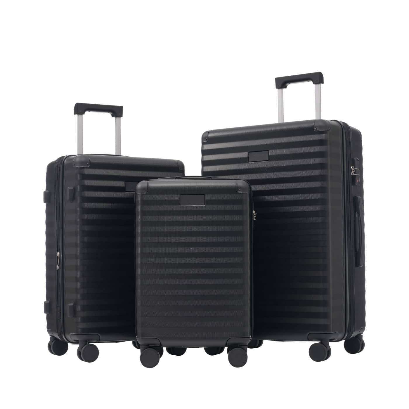 autolock Koffer Hartschalen-Kofferset,3er Kofferset–ABS-Material,TSA-Schlos günstig online kaufen