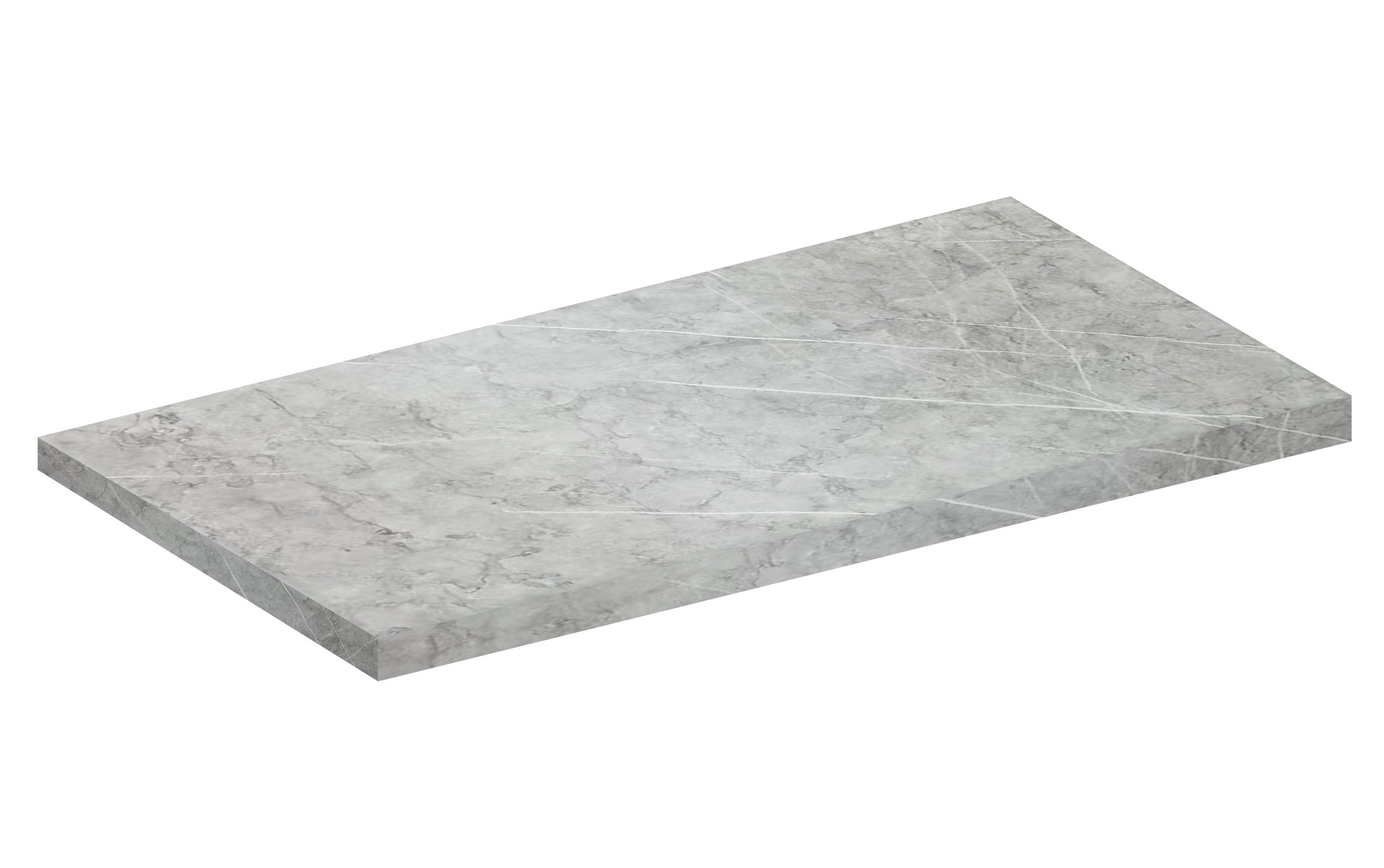 VCM Arbeitsplatte Fasola B. 120 x T. 60 x H. 3 cm, 30mm stark, leicht zu reinigen