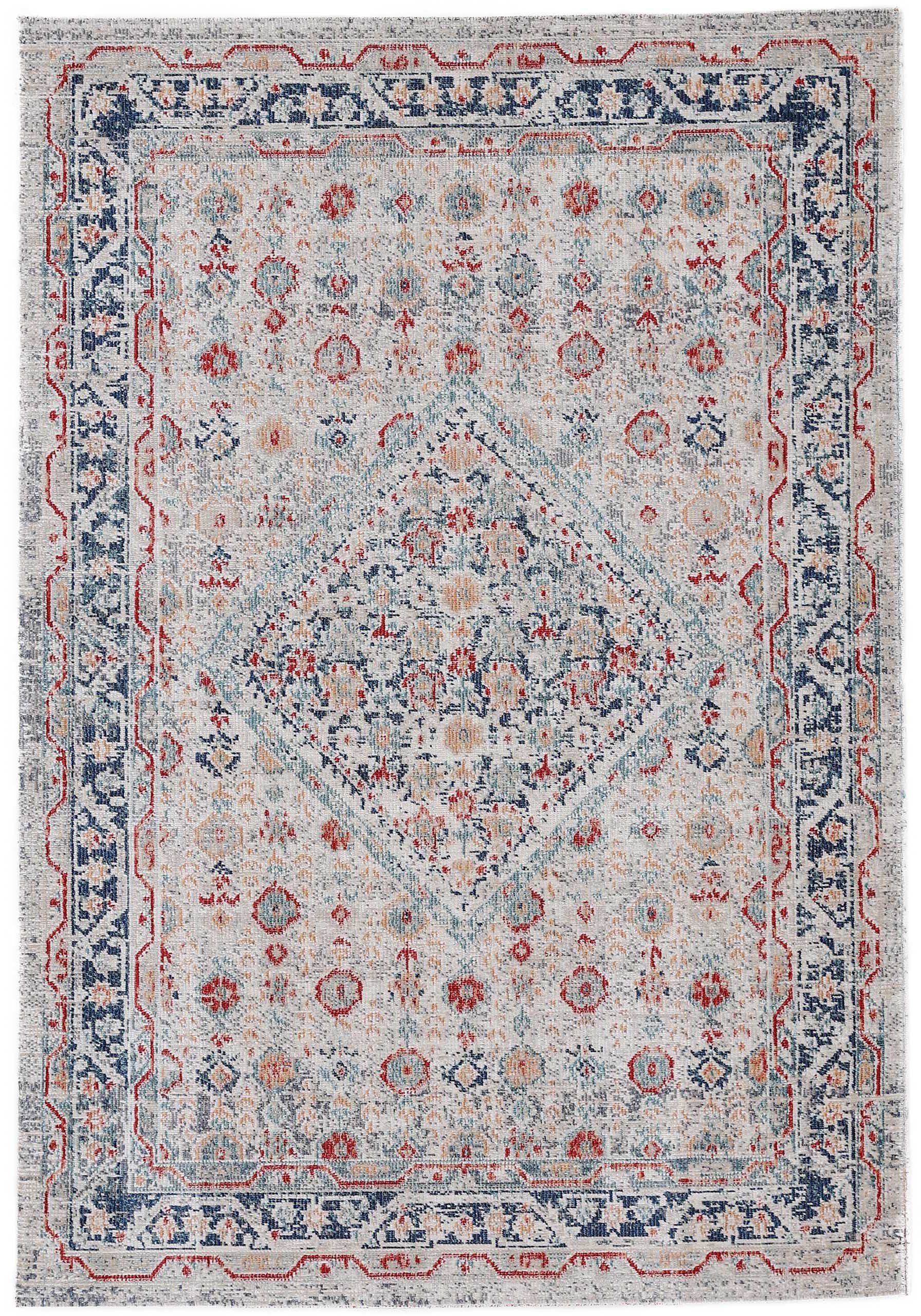 carpetfine Teppich »Noah_3«, rechteckig, 3 mm Höhe, Orient Vintage Look, Wo günstig online kaufen