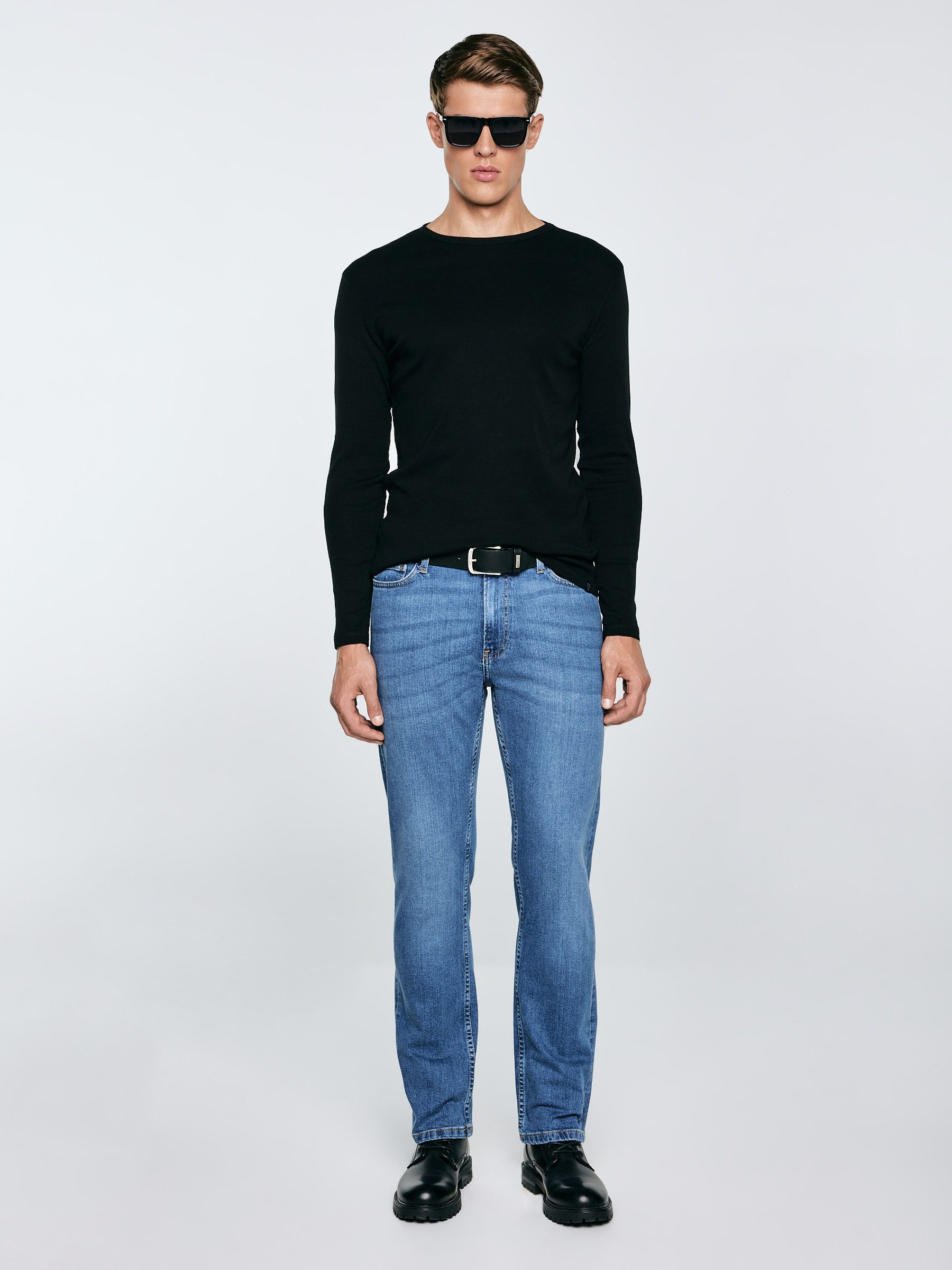 BIG STAR Straight-Jeans TRENT HOHE LEIBHÖHE günstig online kaufen