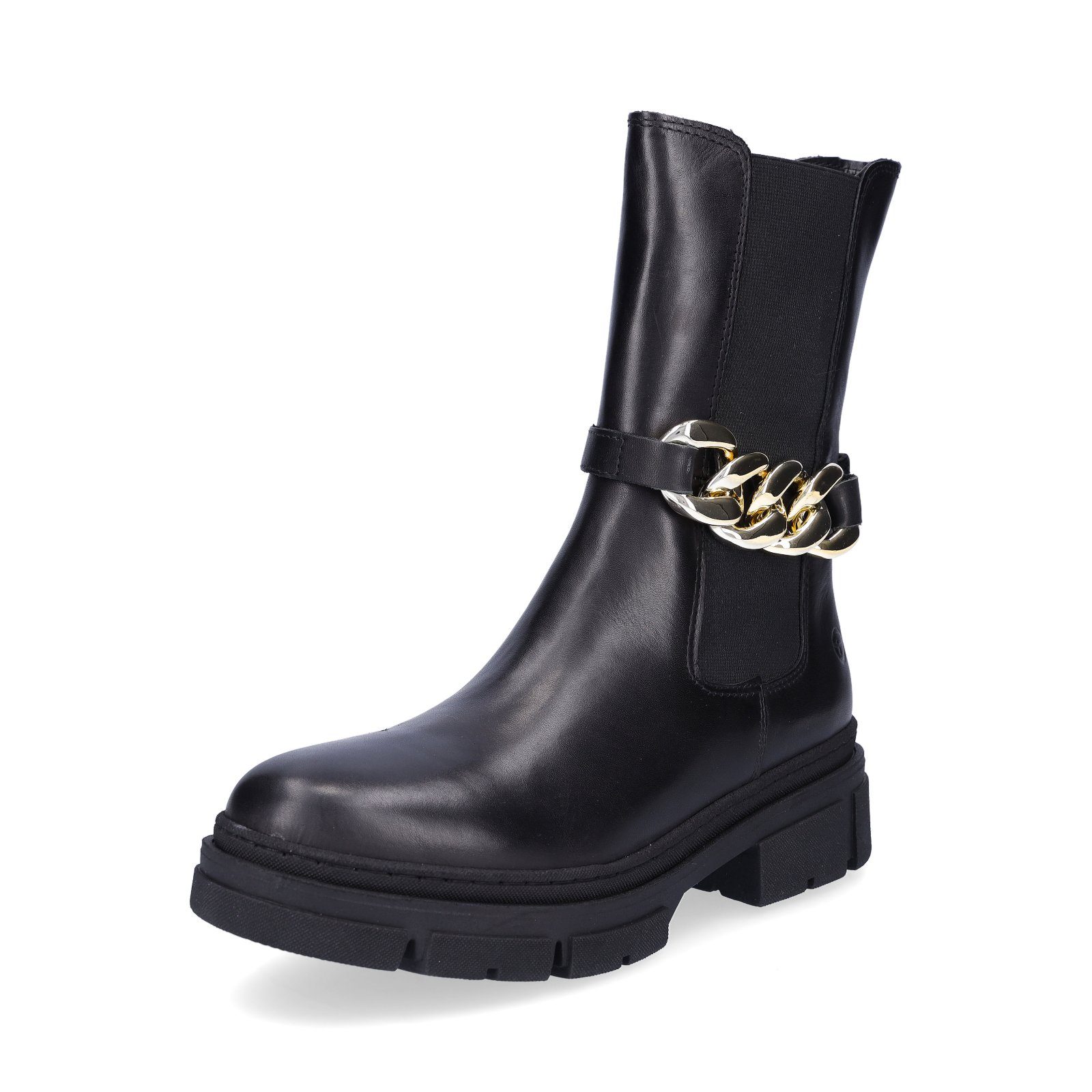 Tamaris Damen Chelsea Boot schwarz Chelseaboots