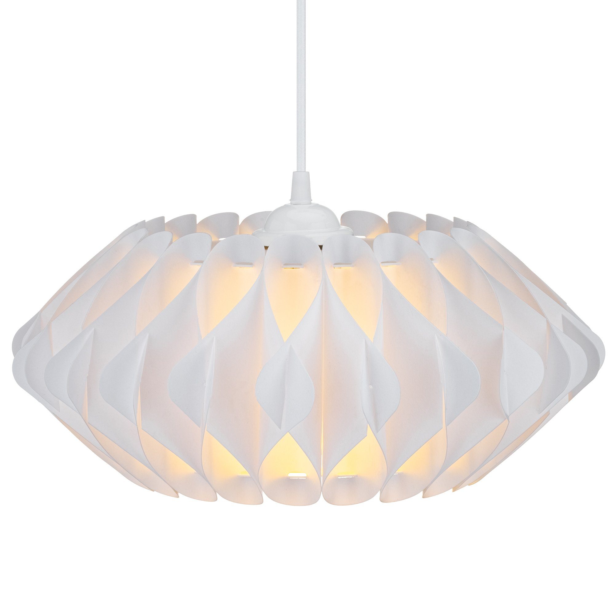 kwmobile Lampenschirm DIY Puzzle Lampe Lampenschirm - Kronleuchter Design - 25cm