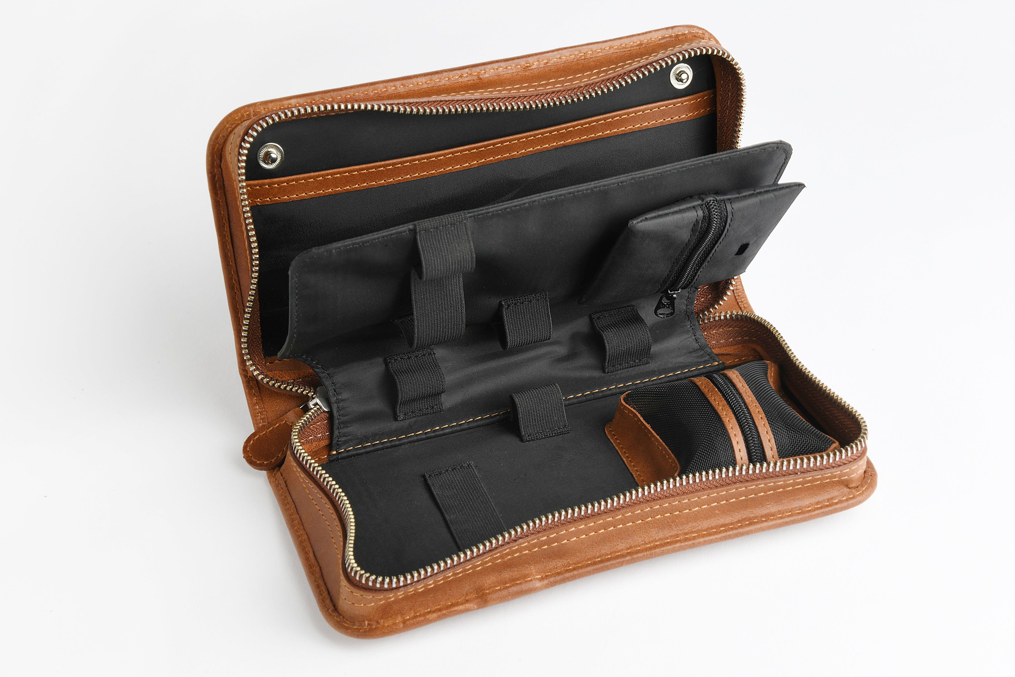 omeo Aufbewahrungstasche Diabetes Etui Diabetikertasche Leder Insulintasche + Kühlelement