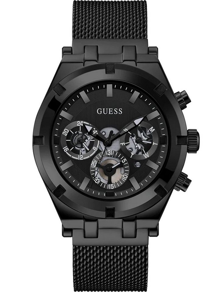 Guess Multifunktionsuhr Guess GW0582G3 Herrenuhr Continental 44mm 5ATM