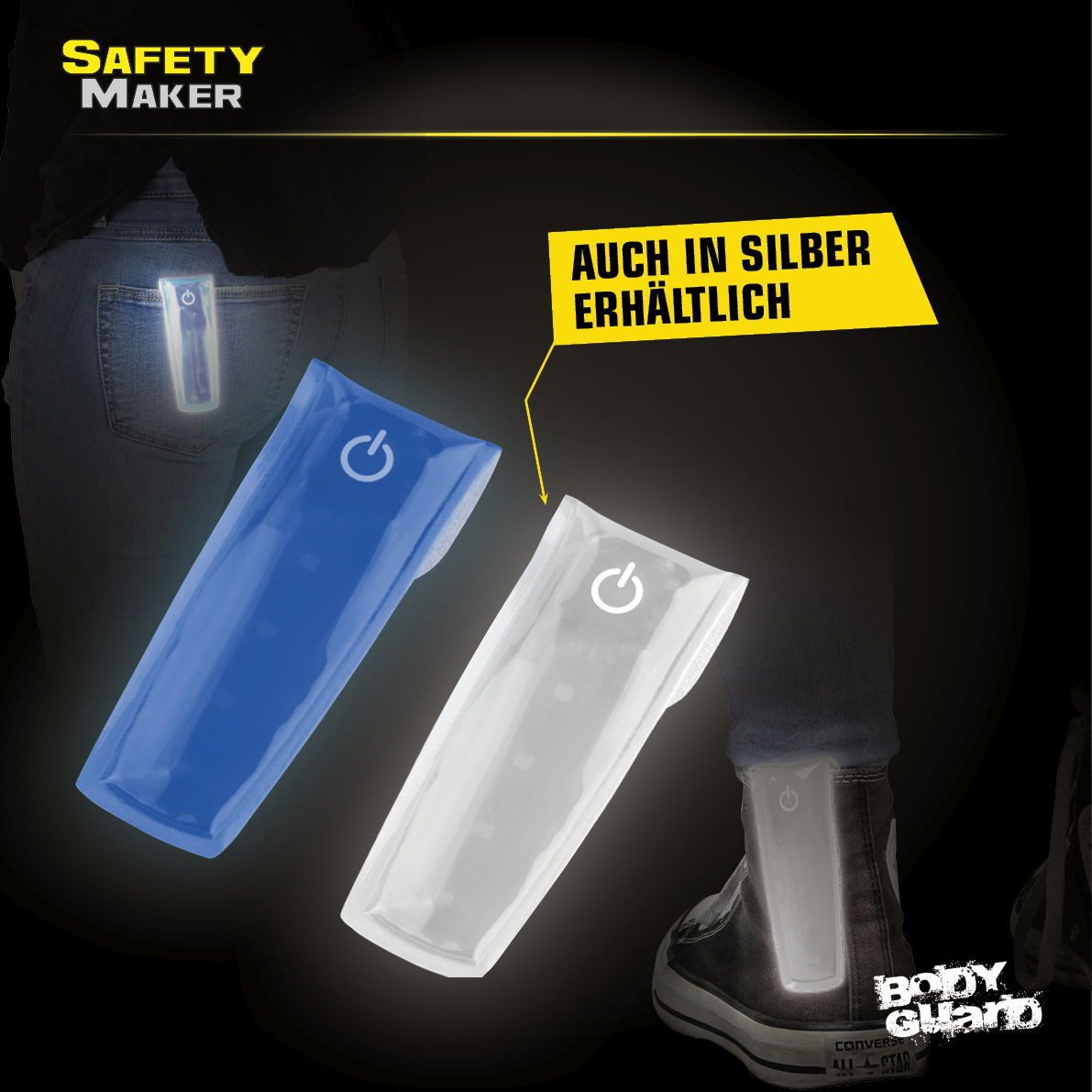 Safety Maker Reflektorband Multilight, (1 St., 1 Stück)
