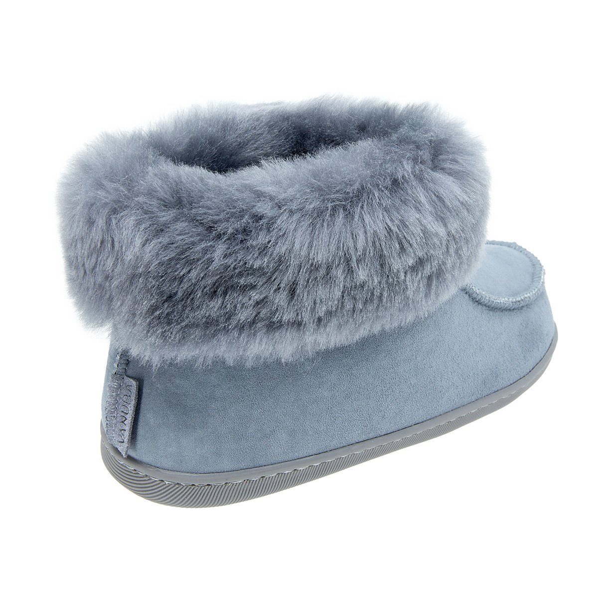 Vanuba PEPPIN Damen Hausschuh Echtleder Hüttenschuhe/Winter-Hausschuhe/Gefüttert