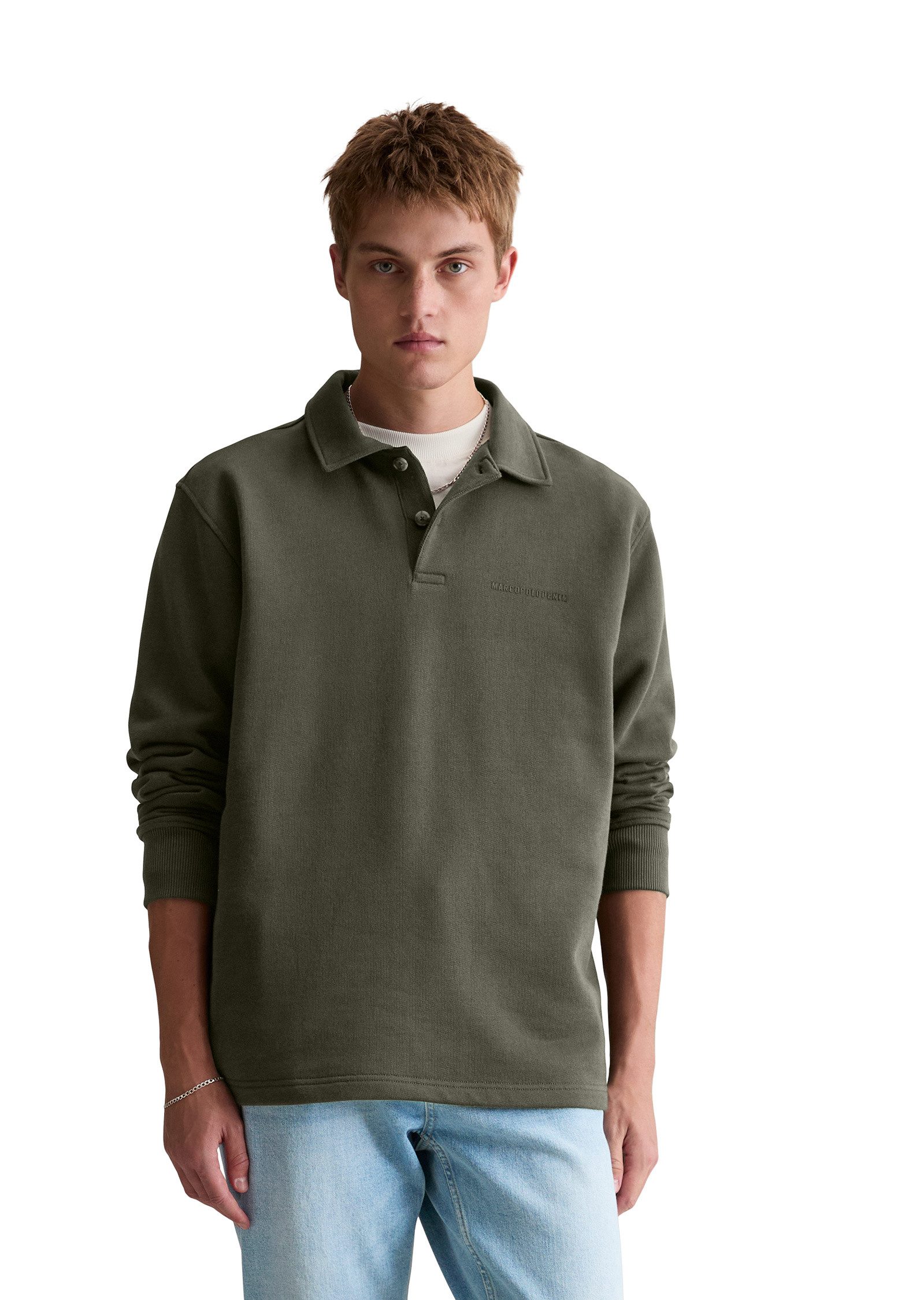 Marc O'Polo DENIM Sweatshirt aus schwerer, günstig online kaufen
