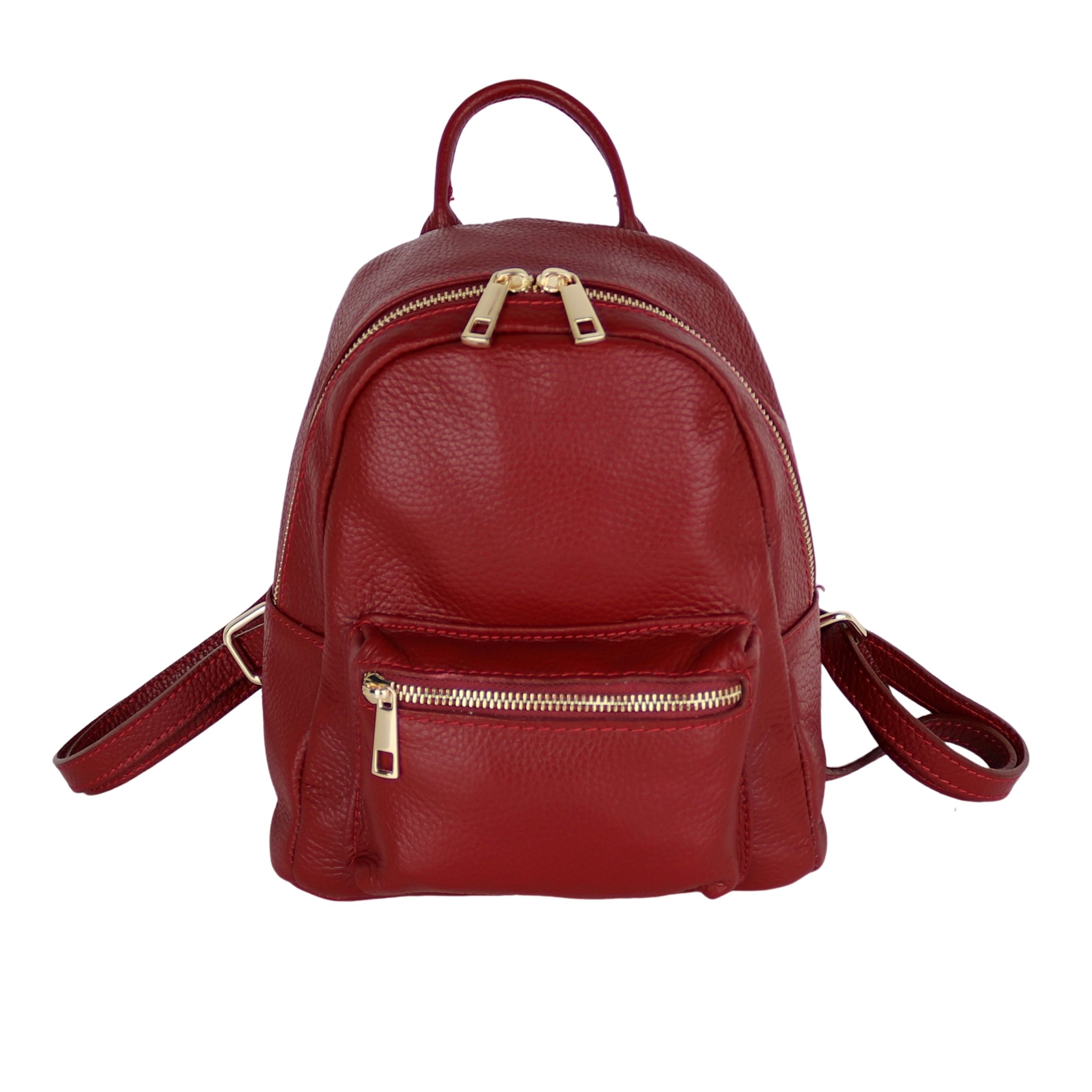 MIRROSI Minirucksack Damen Rucksack,Echtleder, Hergestellt in Italien (ca. günstig online kaufen
