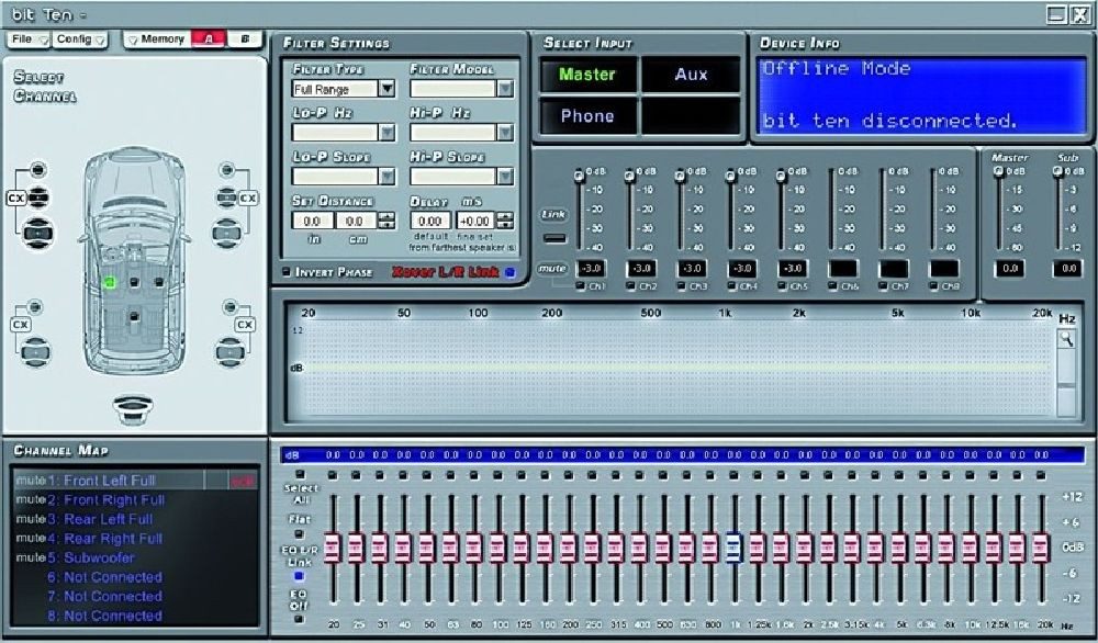 Audison BitTen Soundprozessor Endverstärker