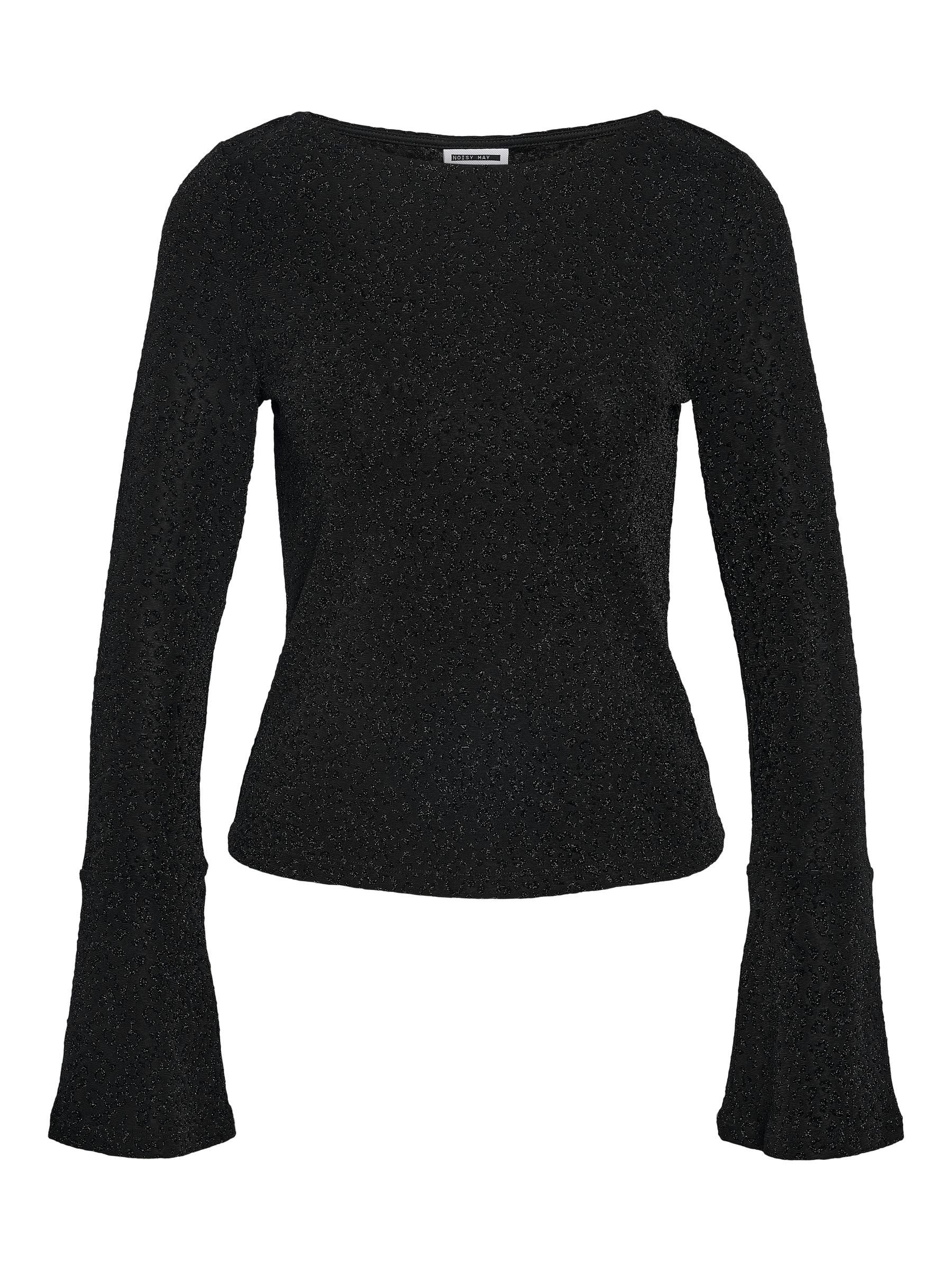 Noisy may Blusenshirt Eleganz mit glitzerndem günstig online kaufen
