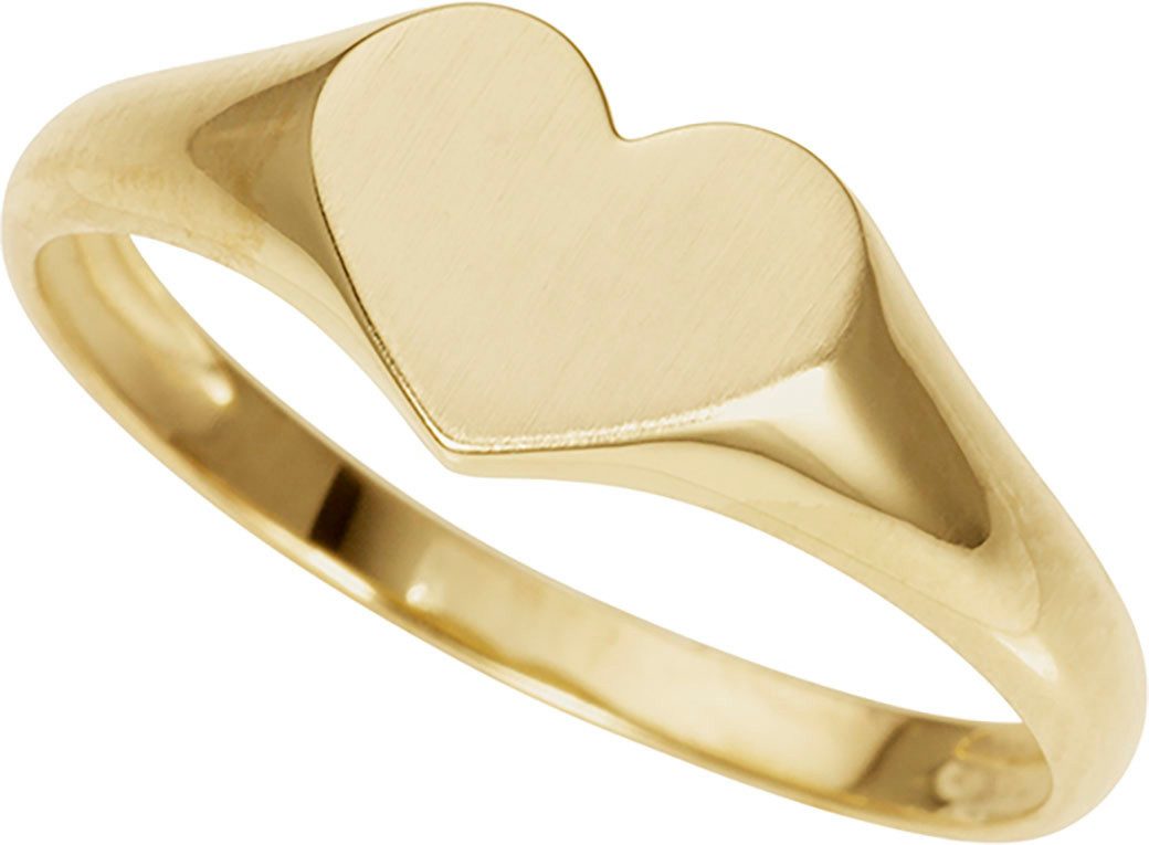 Firetti Fingerring Schmuck Geschenk Gold 333 Damenring Goldring Herz