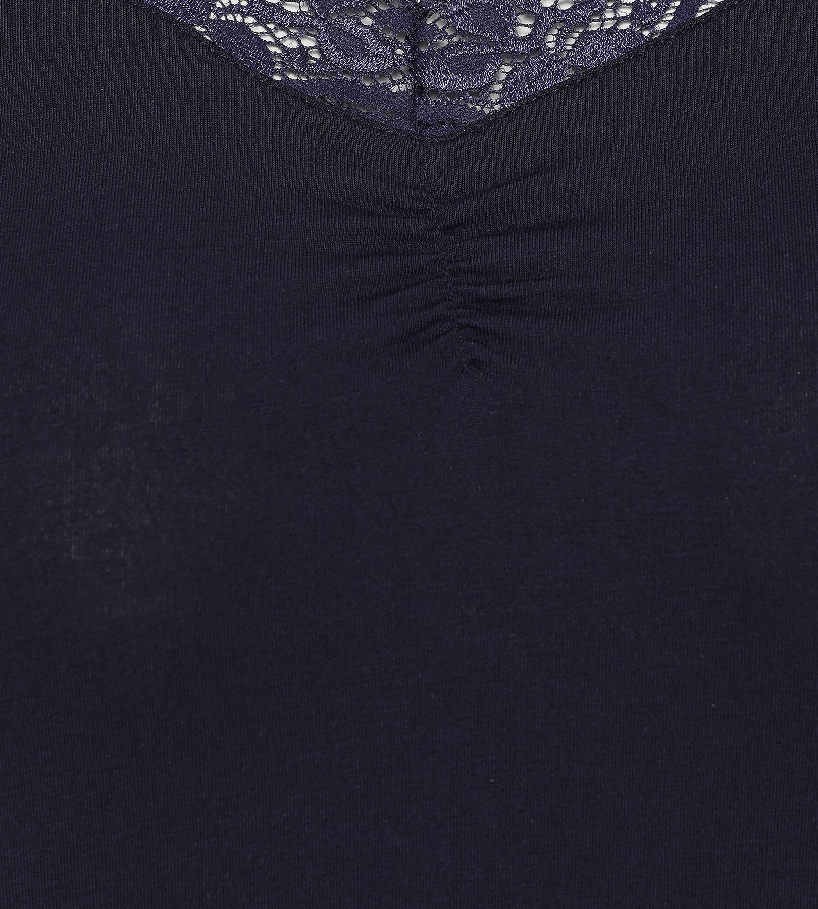 Pure & (Set, Pyjama Spitzeneinsatz elastisch 2-teilig) Shirt Shorty mit Shape