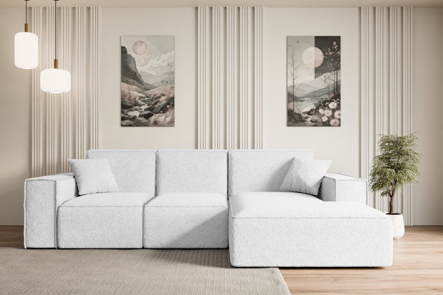ALTDECOR Ecksofa SERRA-L, Sofa Praktische Bequeme günstig online kaufen