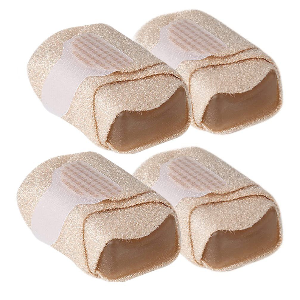 COOL-i ® Hallux-Bandage Hallux Valgus Bandage – 2 Paar verstellbare Zehenkorrektur-Bandagen, bei Ballenzeh – für Tag & Nacht, unauffällig & unisex tragbar