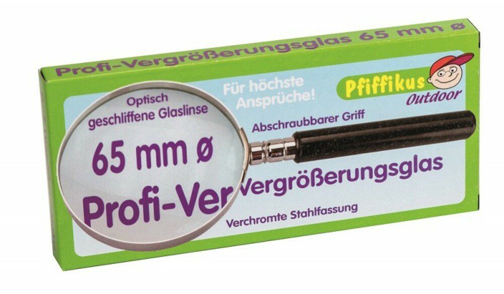 Pfiffikus Experimentierkasten Profi-Vergrößerungsglas