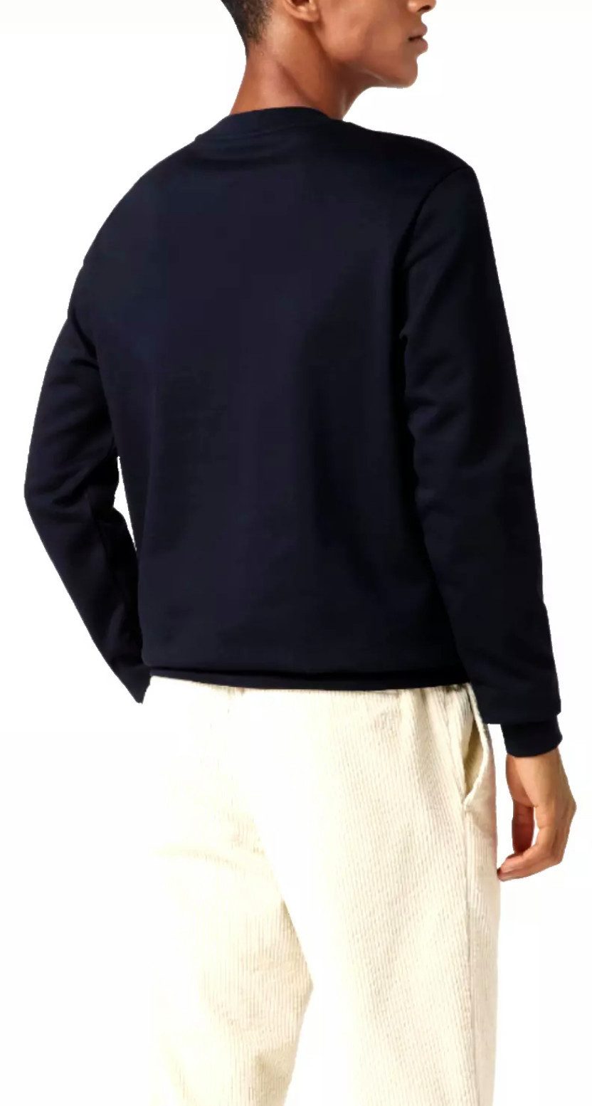 BOSS Sweatshirt Stadler 79 Sweater Subtilen Logo-Print - Regular Fit – Gerader Schnitt