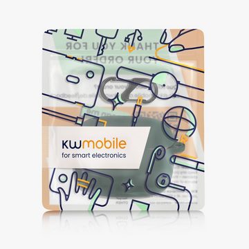 kwmobile Kopfhörer-Schutzhülle Hülle für JBL Tune Buds, Silikon Schutzhülle Etui Case Cover für In-Ear Headphones