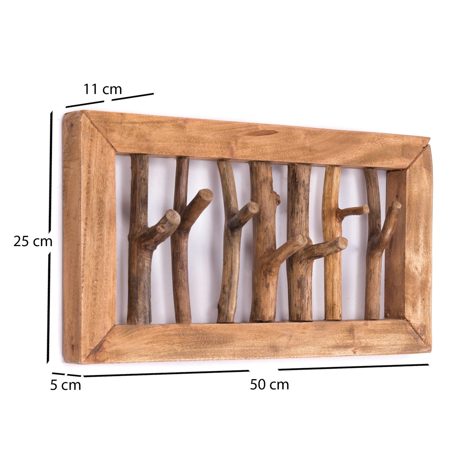 CREEDWOOD Wandgarderobe WANDGARDEROBE "LEONOR 50", 7 günstig online kaufen
