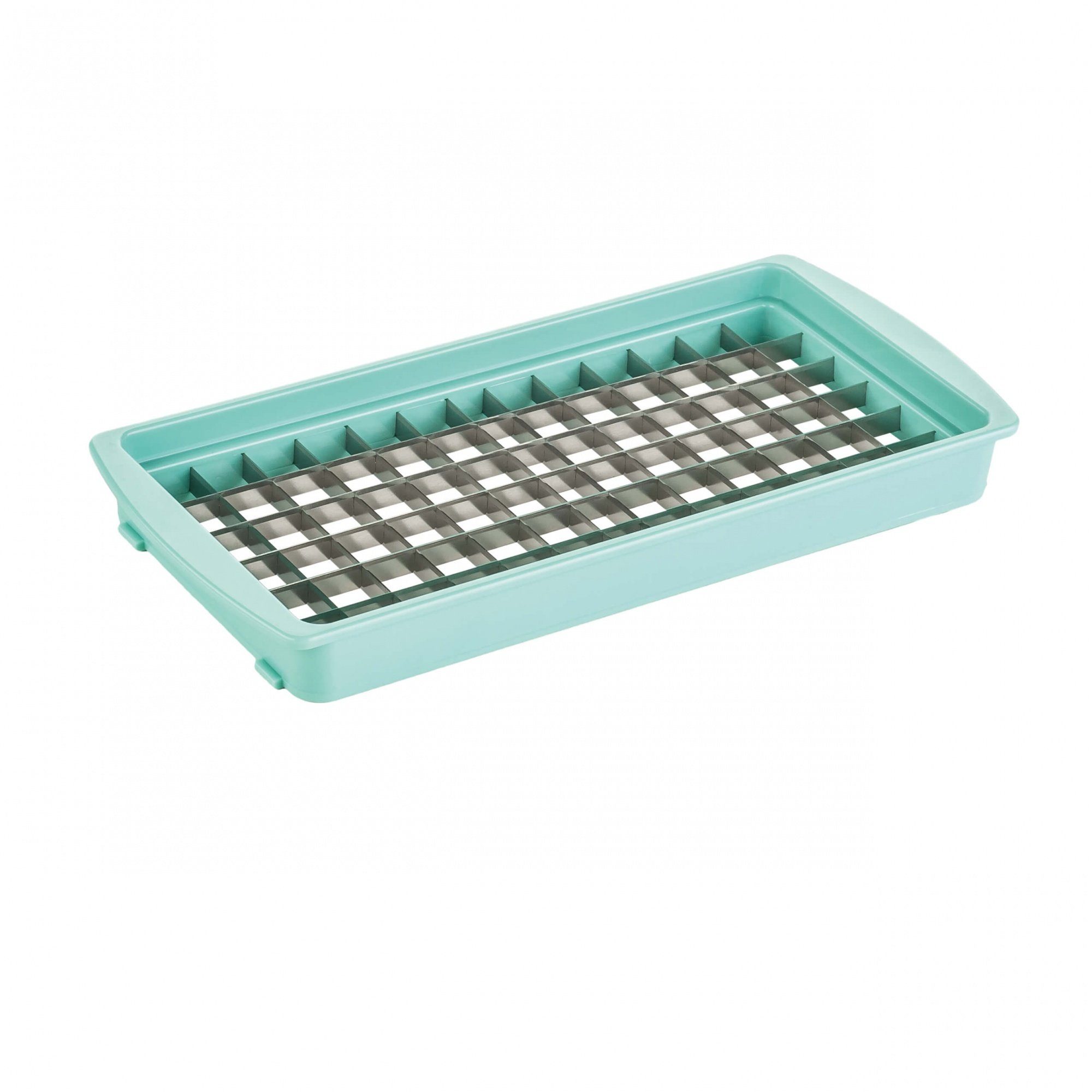 Genius Gemüsemesser Nicer Dicer Fusion, XXL-Messereinsatz 12x12 mm, Klingen aus Edelstahl | Gemüsemesser