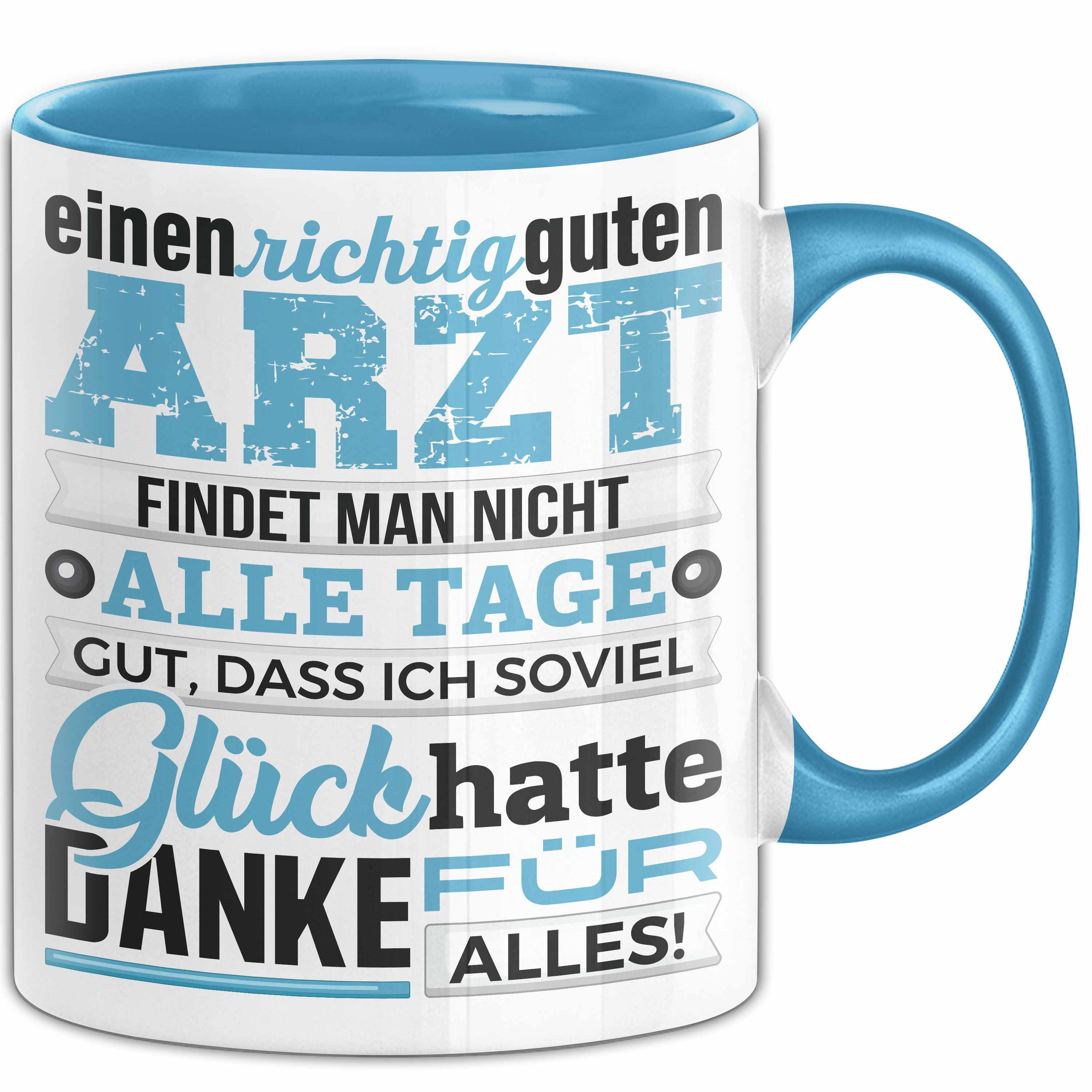 Trendation Tasse Arzt Tasse Geschenk Richtig Guten Arzt Lustiger Spruch Dankeschön, Keramik