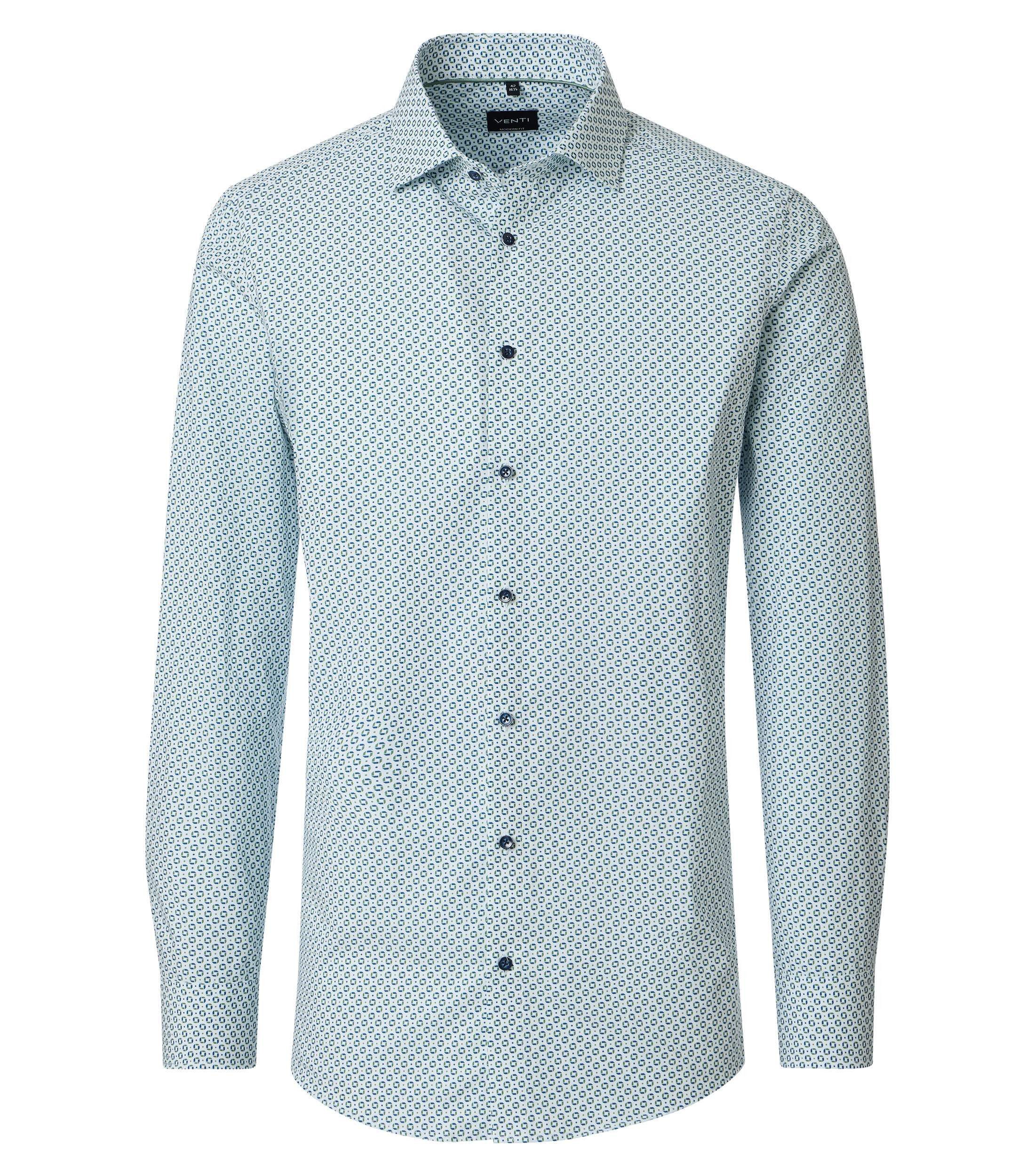 VENTI Businesshemd VENTI Businesshemd Langarm Print