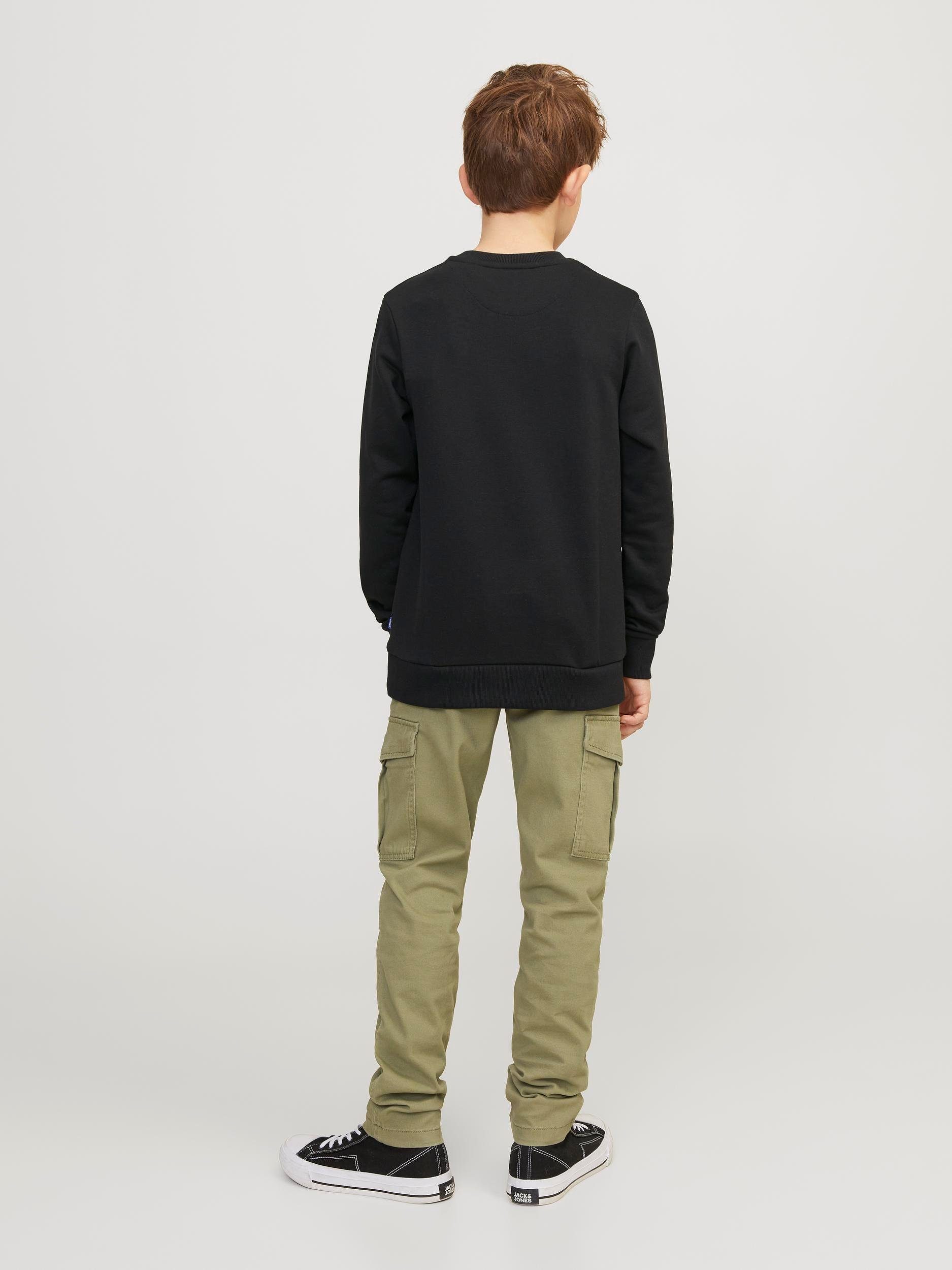 Jack & Jones CREW Sweatshirt JJEBRADLEY NOOS Junior SWEAT black JNR