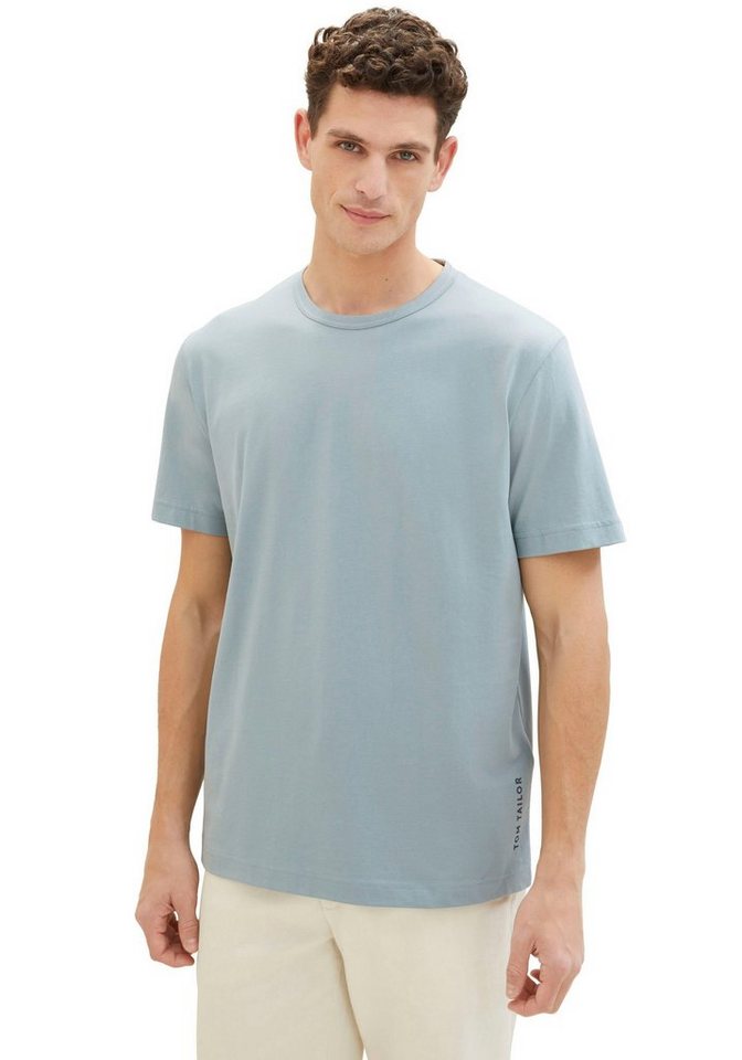 TOM TAILOR T-Shirt mit Logoprint, Perfekter Kombinationsartikel für den  Alltag