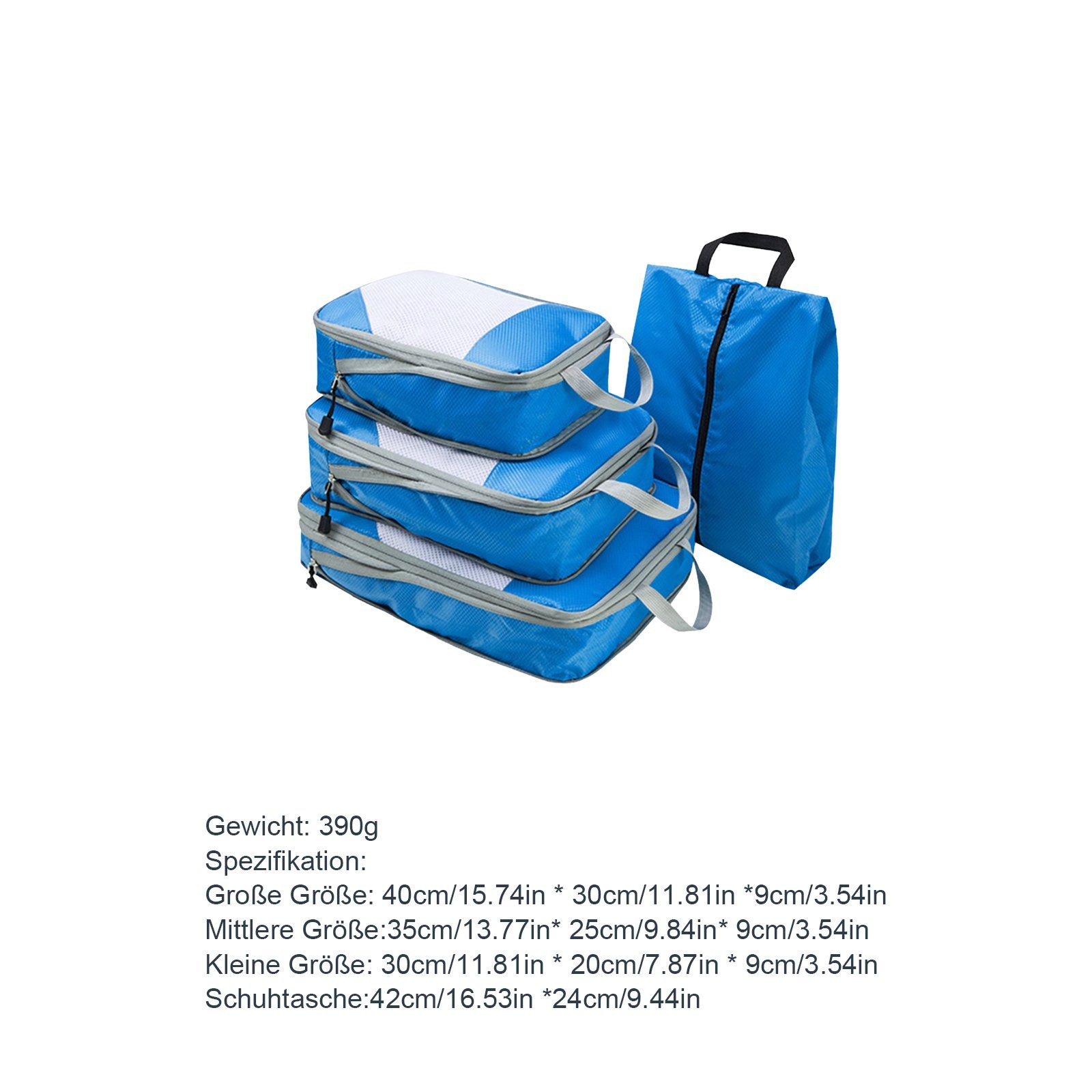 REDOM Kofferorganizer Koffer Organizer Reise Kleidertasche Kleider Kompress günstig online kaufen