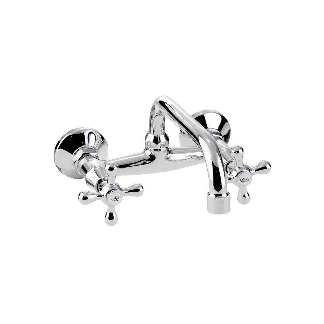 Hydroland Spültischarmatur Retro Wand Spül-/Waschtisch - günstig online kaufen