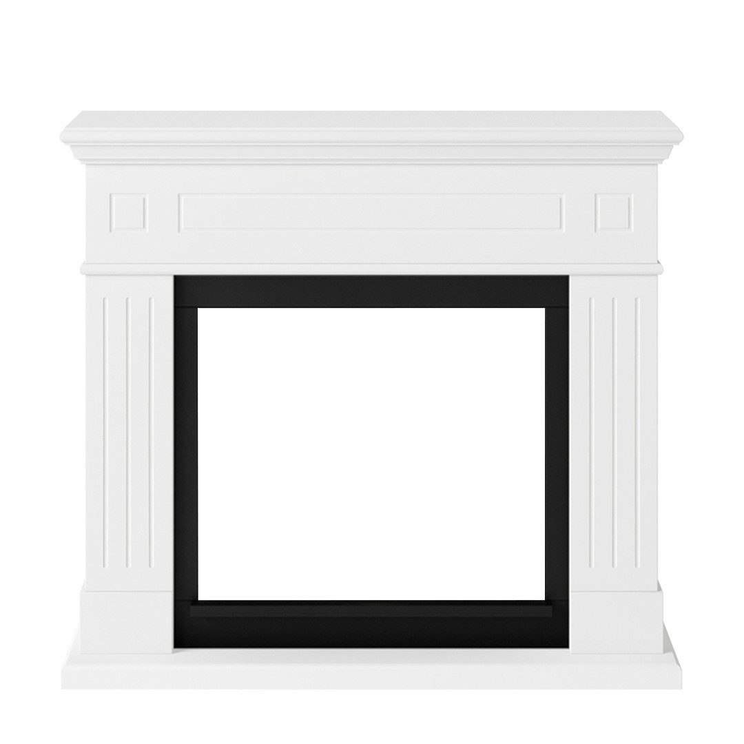 TAGU Dekokamin TAGU Larsen Deko Kaminumbau, Kaminreck weiß