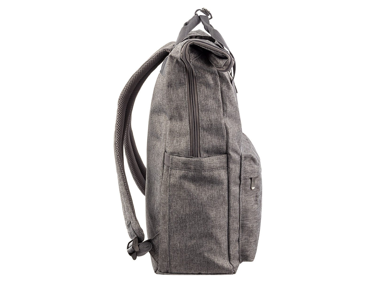 Franky Laptoprucksack RS80 Freizeitrucksack mit Laptopsteckfach ca.15" (1-tlg), Laptopfach 15"