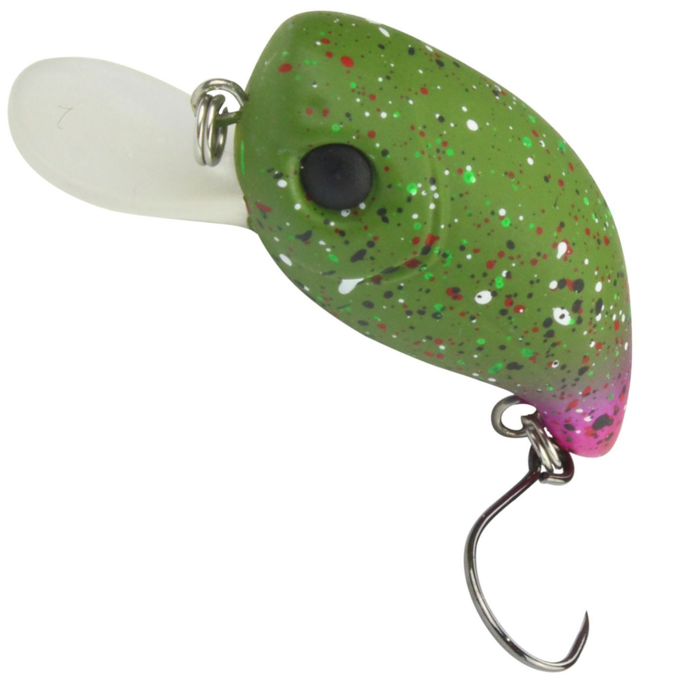Kunstköder FTM Masu Pit Bull 3cm 2,4g Forellenwobbler schwimmend