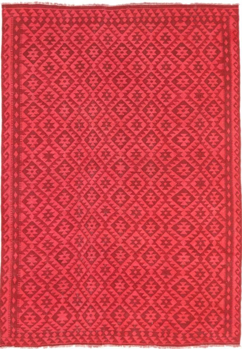 Orientteppich Kelim Afghan Heritage Limited 203x282 Handgewebter Moderner, Nain Trading, rechteckig, Höhe: 3 mm