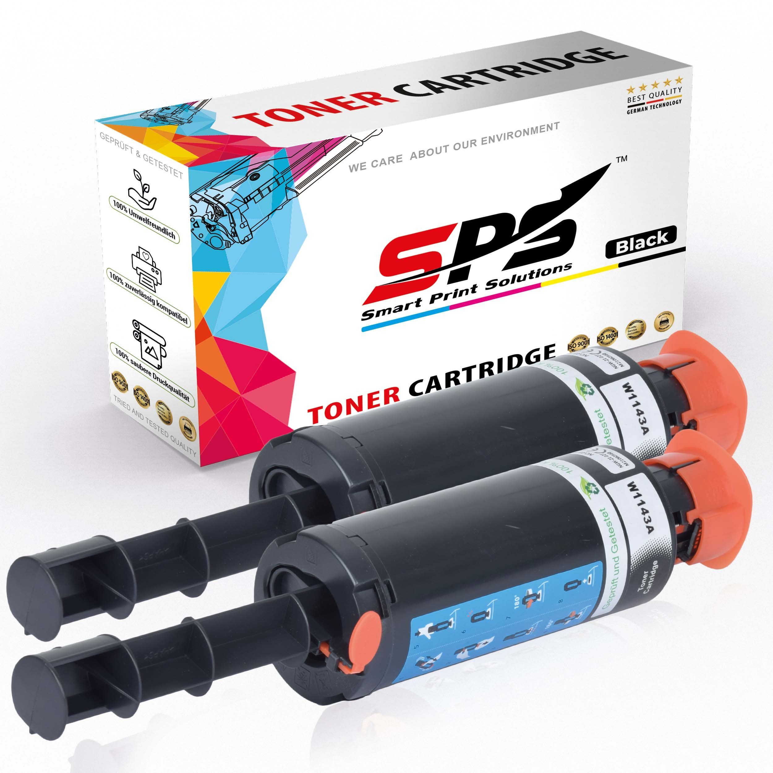 SPS Tonerkartusche Kompatibel für HP NS Laser MFP 1202 W (W1143AD/143, (1er Pack, 1x Toner)