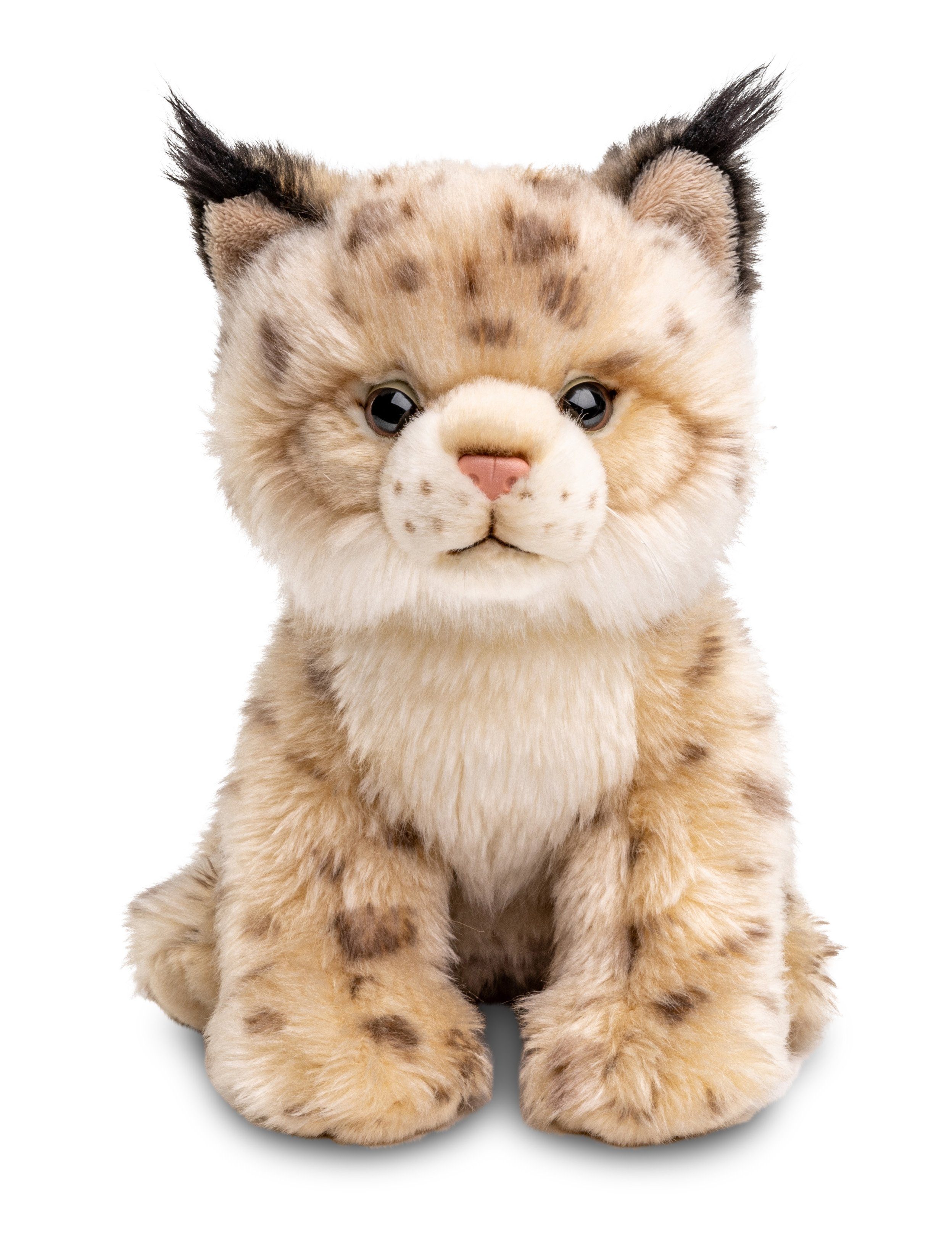 Uni-Toys Kuscheltier Luchs Junges, sitzend - 22 cm (Höhe) - Plüsch-Katze - günstig online kaufen