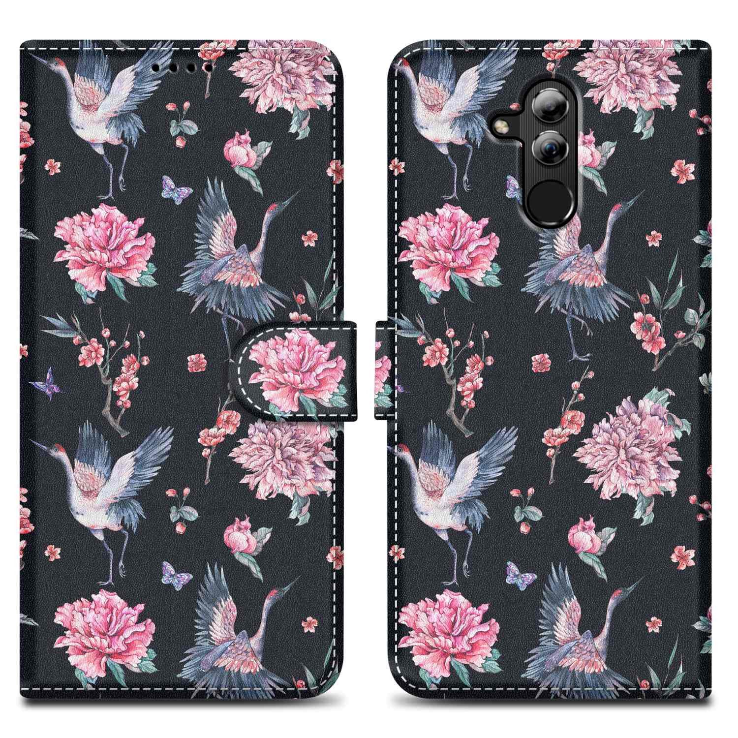 Cadorabo Handyhülle für Huawei MATE 20 LITE Hülle Huawei MATE 20 LITE, Handy Schutzhülle - Hülle, Standfunktion, Kartenfach, Magnetverschluss