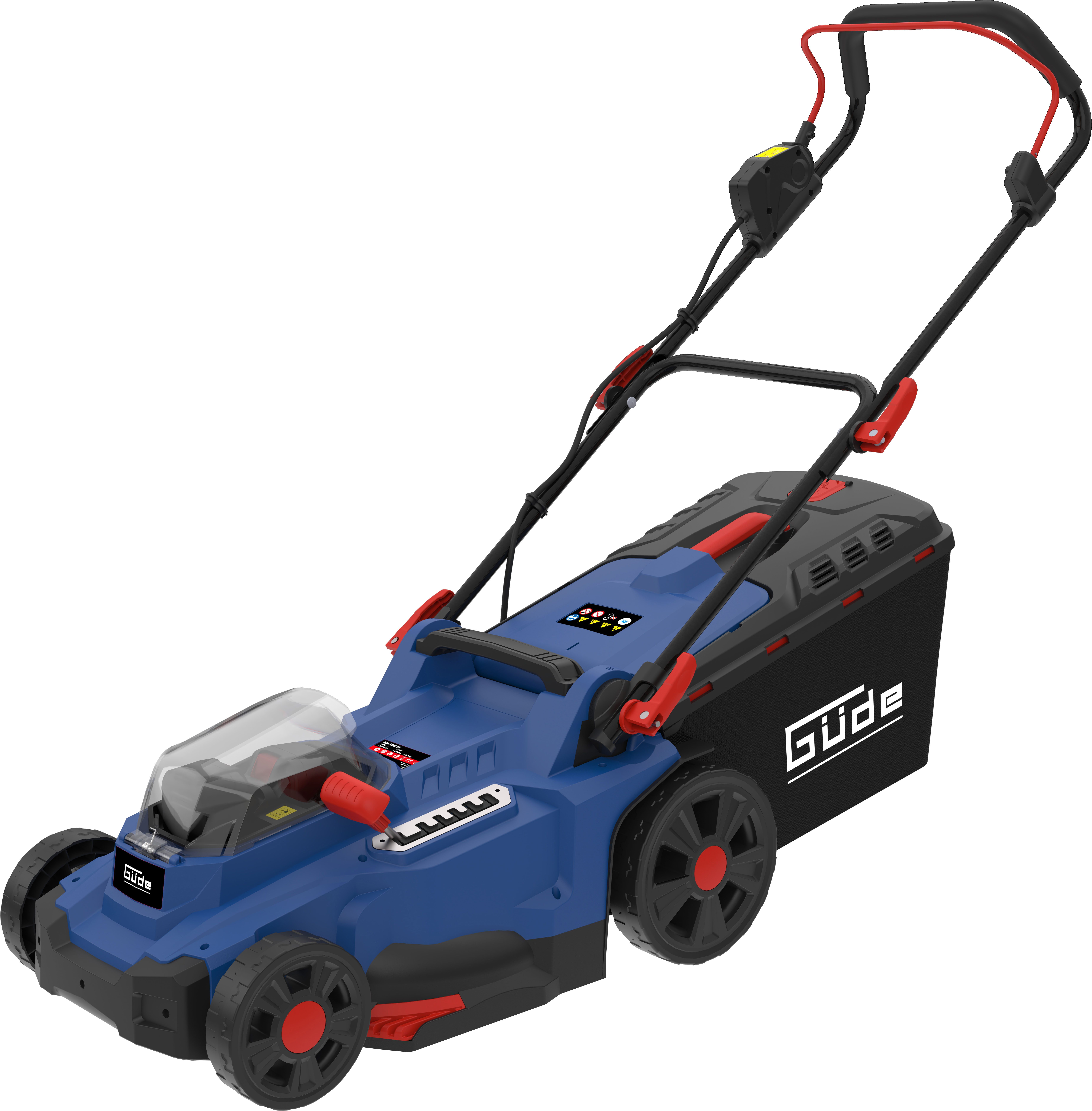 Güde Akkurasenmäher RM 36-402-30.37, 37 cm Schnittbreite, 3 Funktionen: Mähen, Sammeln und Mulchen
