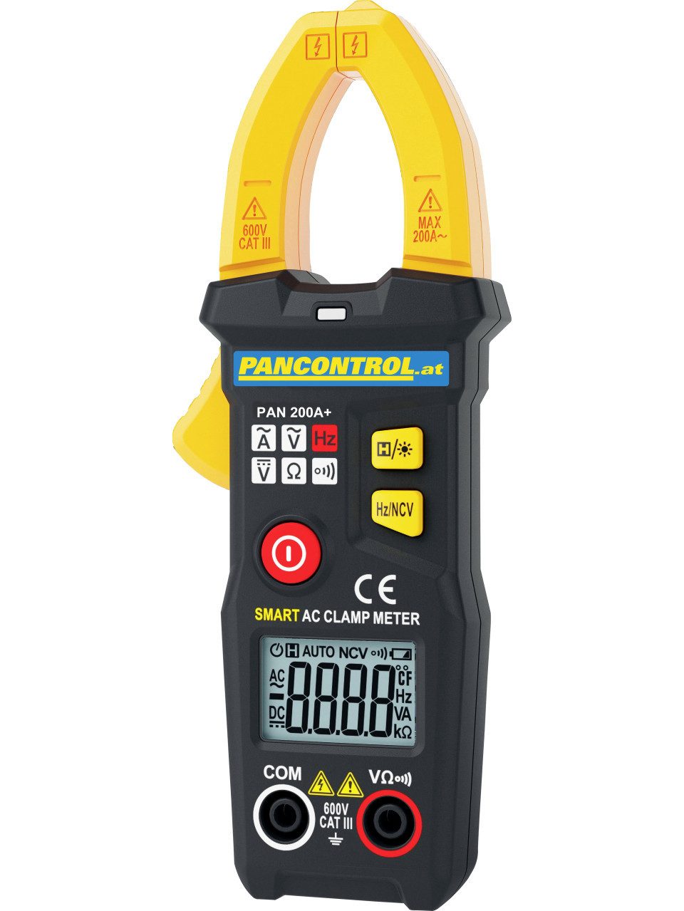 Elektriker-Klappmesser Kopp Digitalstromzange 200A+ schwarz, 199007033