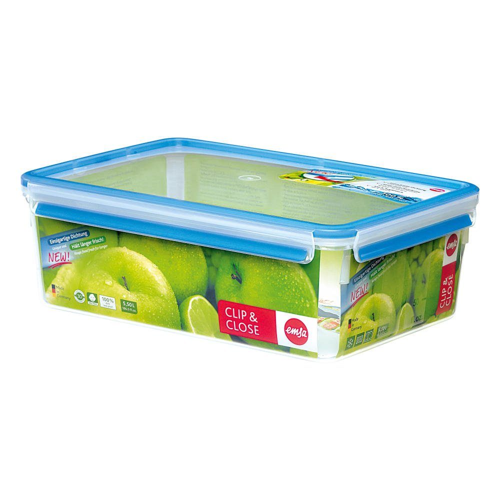 Emsa Lunchbox Emsa CLIP & CLOSE Frischhaltedose 5,4 Liter, Dose