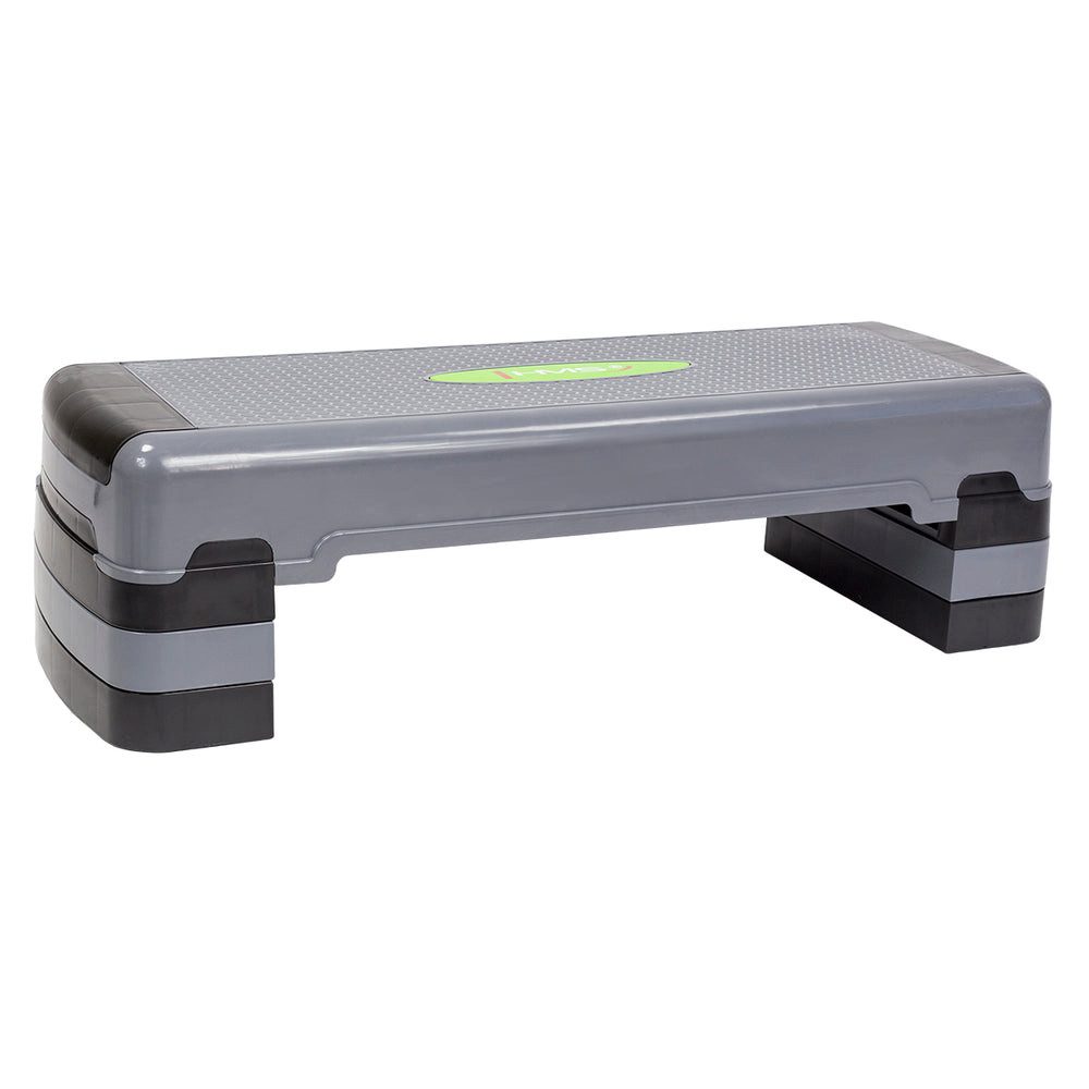 HMS Stepboard Steppbrett Fitness Aerobic-Stepper (Spar-Set, rutschfeste Oberfläche), verhindert ein Abrutschen während dynamischer Bewegungen