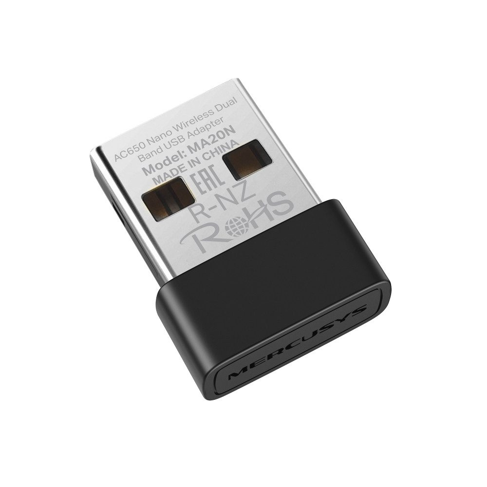 WLAN-Dongle Mercusys MA20N AC650 Nano