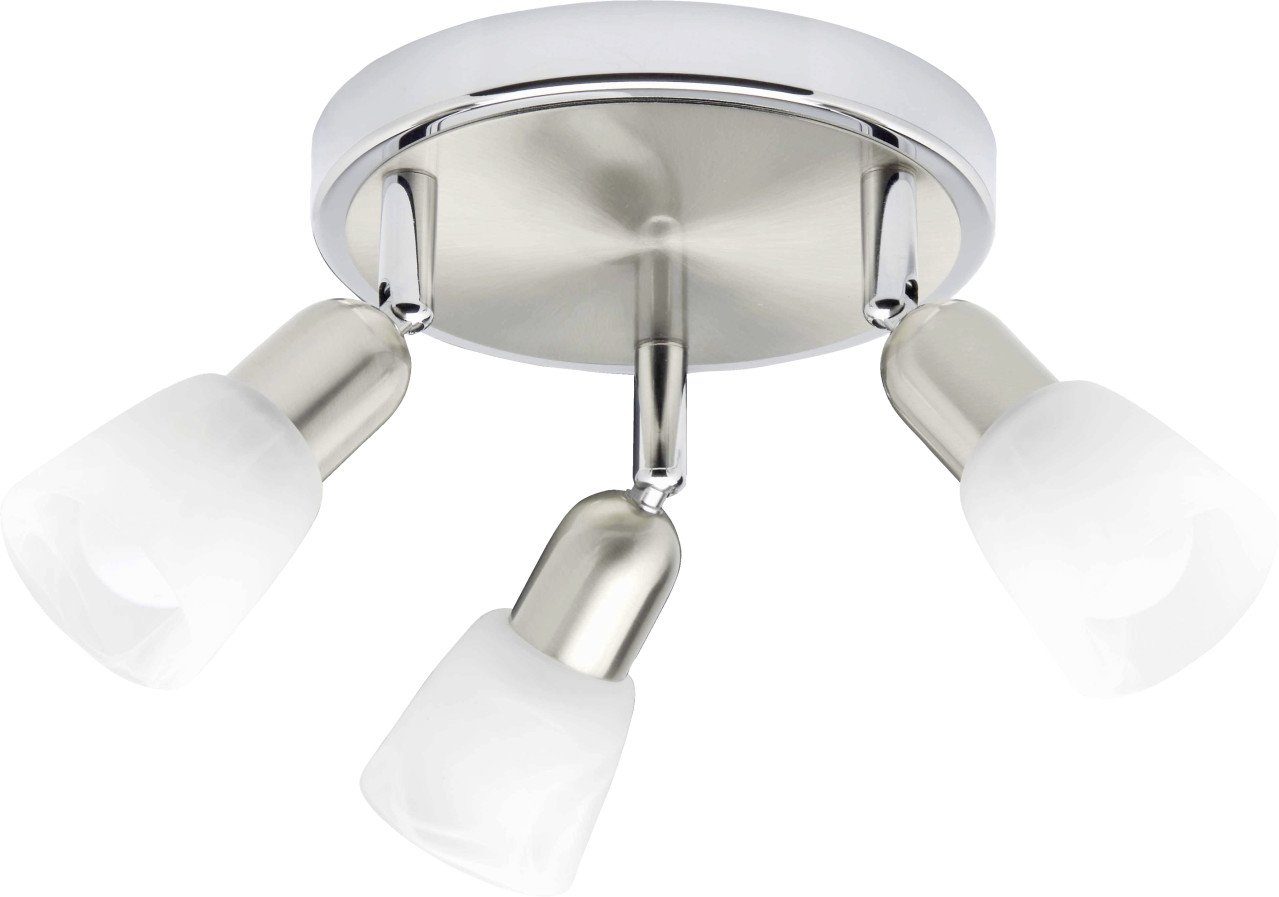 Brilliant LED Deckenstrahler Brilliant 3er Spot Rondell Sofia eisen-chrom Ø günstig online kaufen