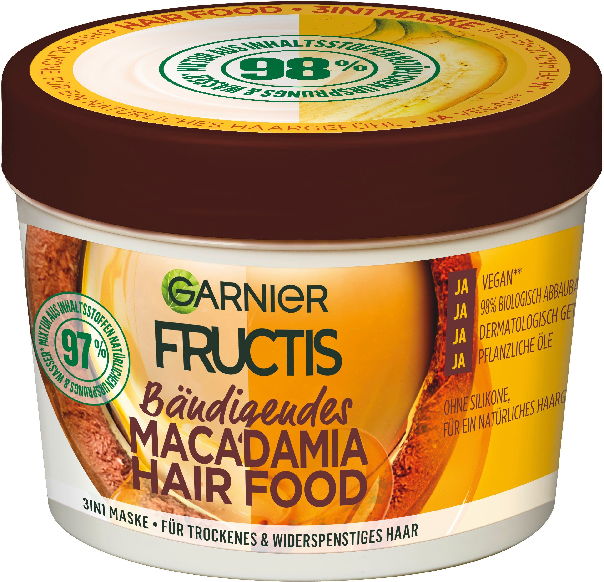 GARNIER Haarkur »Fructis Macadamia Hair Food«