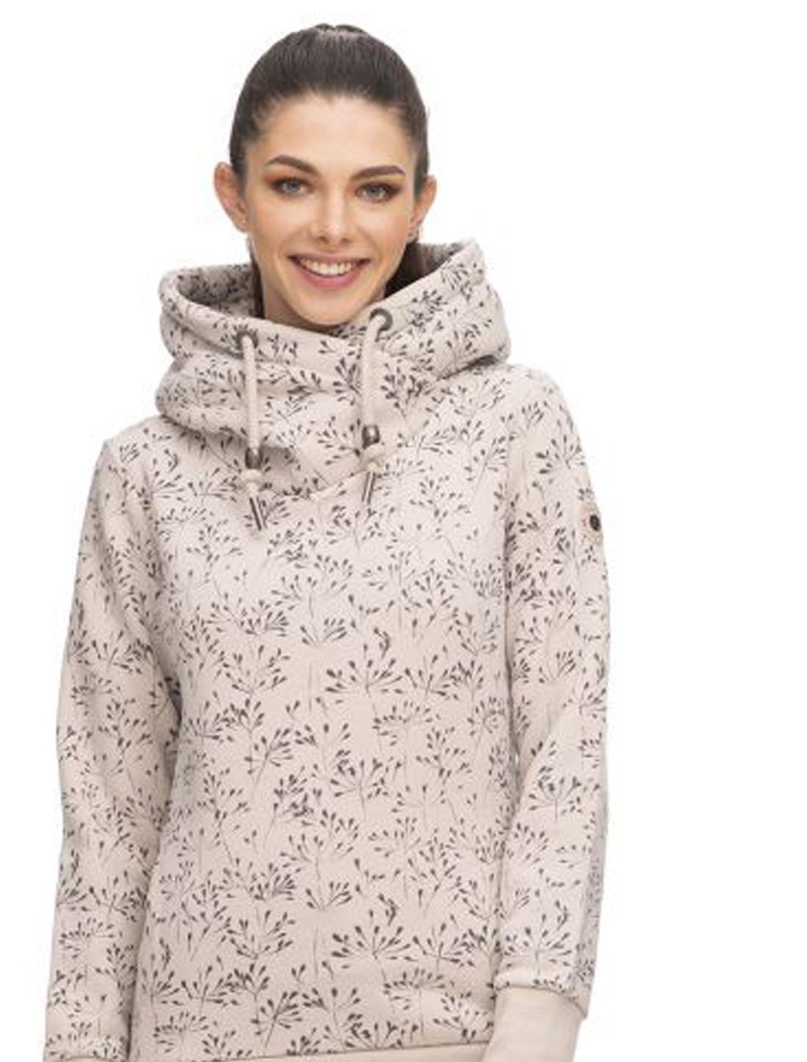Ragwear Kapuzensweatshirt Ragwear Gripy Flowery Hoodysweat günstig online kaufen