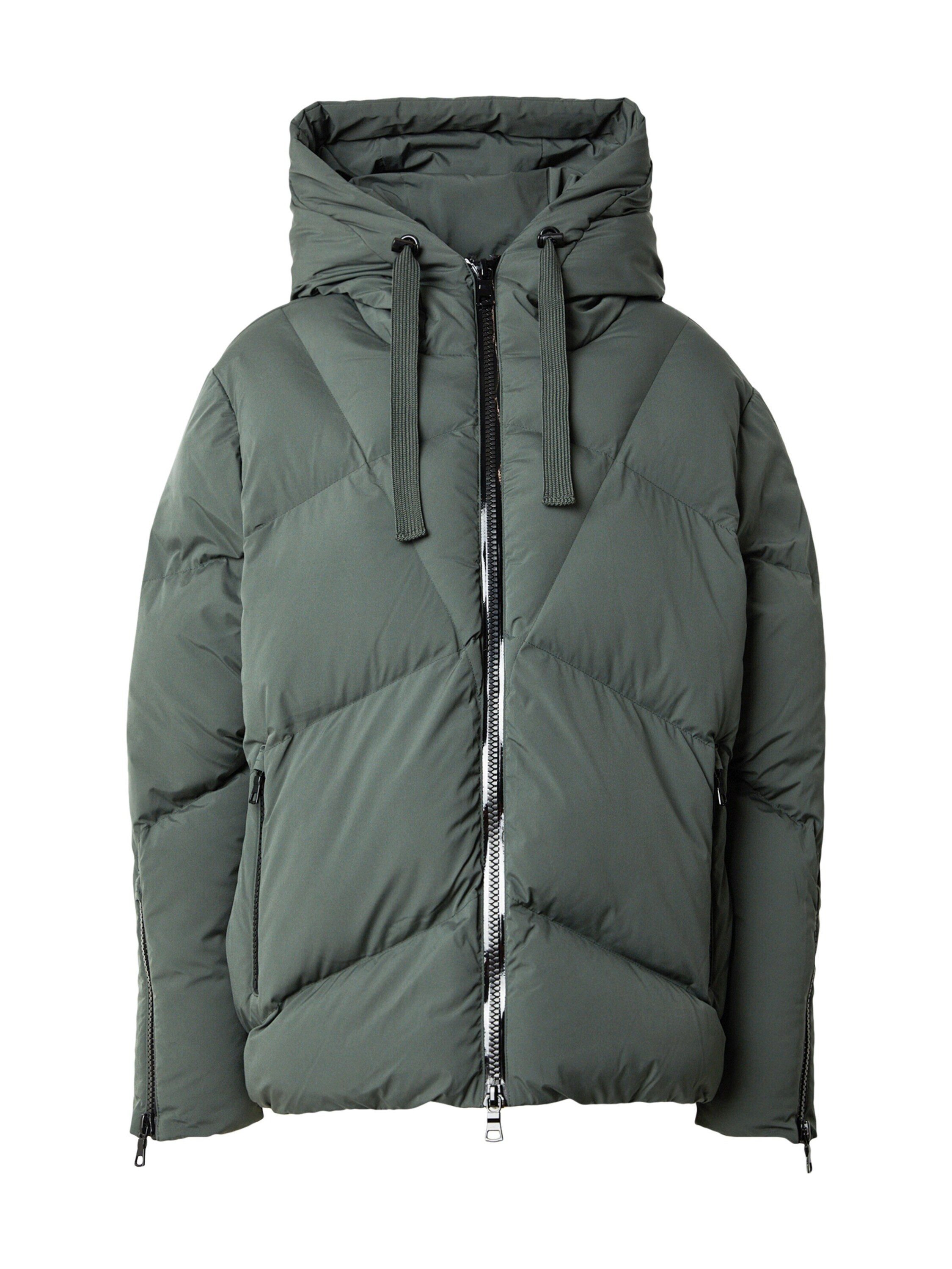 COMO Winterjacke Lou (1-St), Kapuze mit Stehkragen