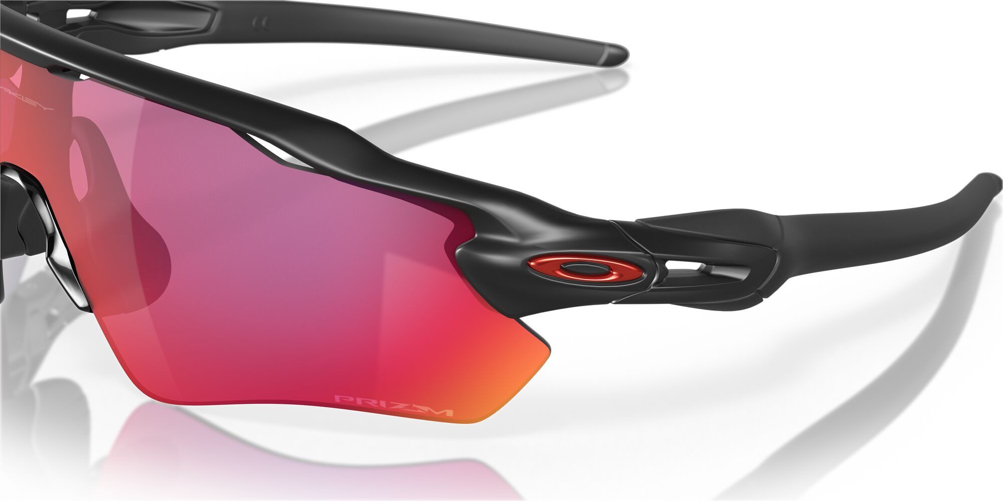 Oakley Sonnenbrille Radar EV Path (Glasfarbe: Prizm road) schwarz matt - 1 Brille mit