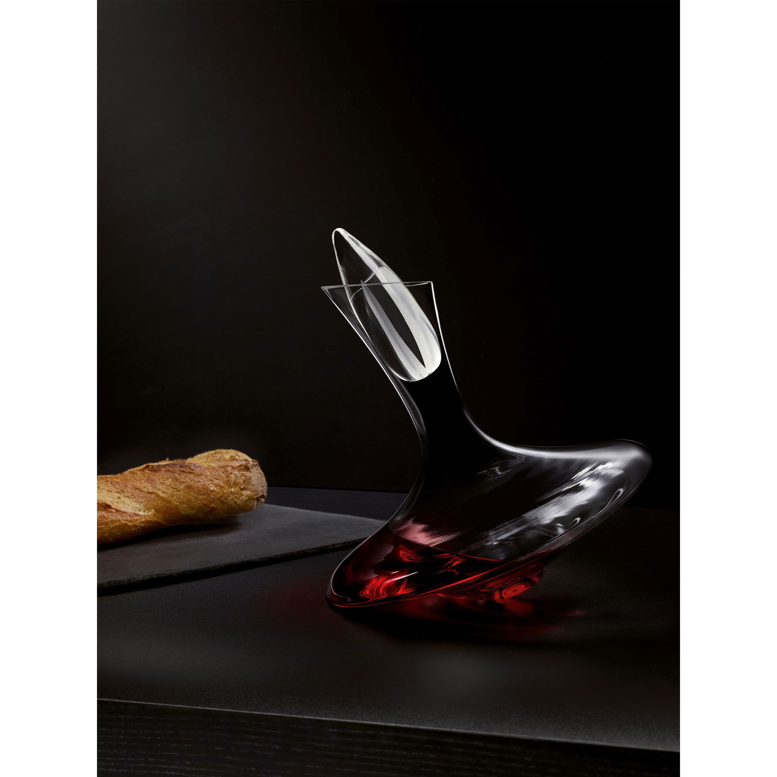 PEUGEOT Dekanter VARIATION 0.75L Mundgeblasenes Glas Junge Rotweine